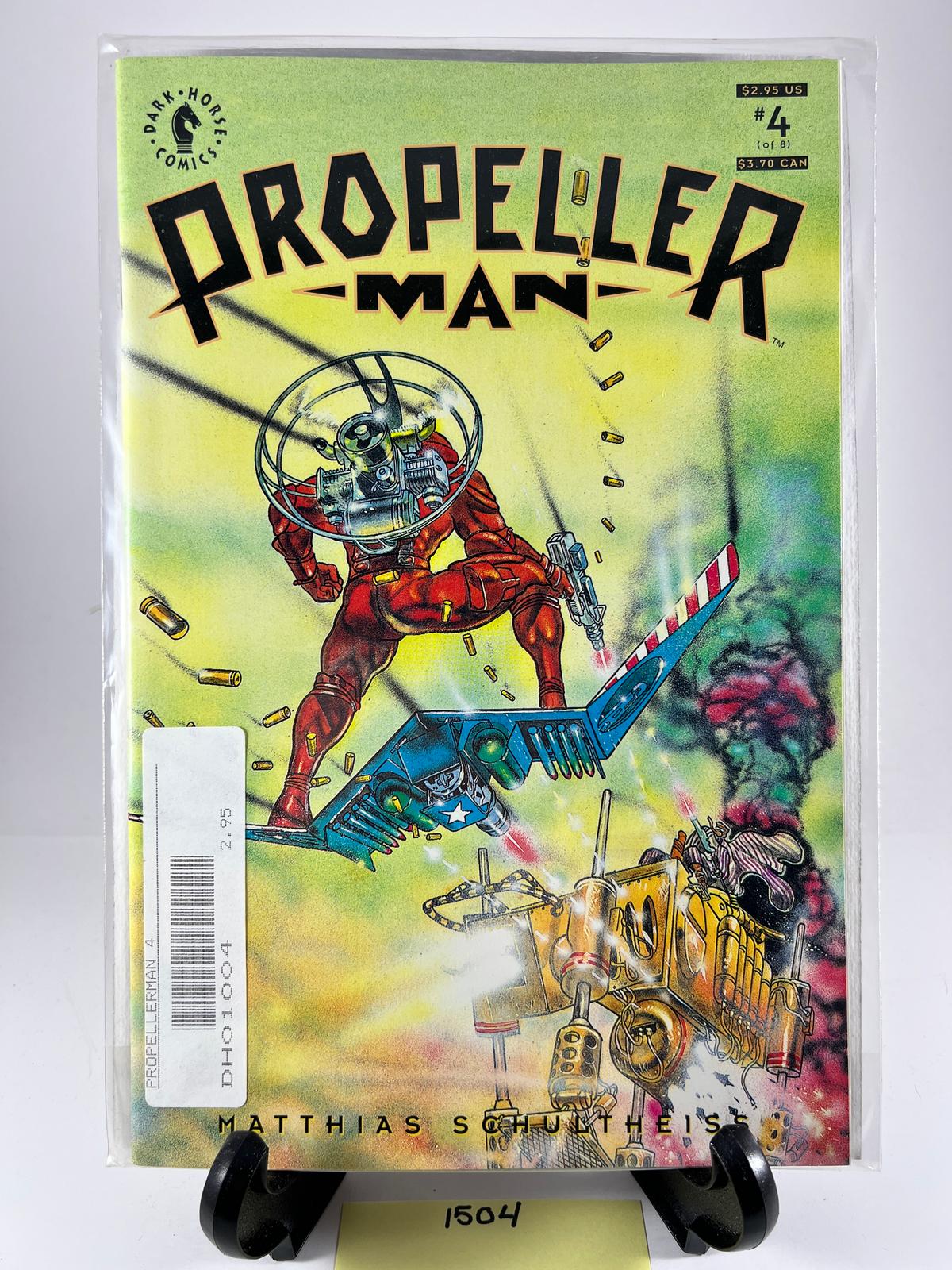Propeller Man #4  Dark Horse Comics Matthias Schultheiss