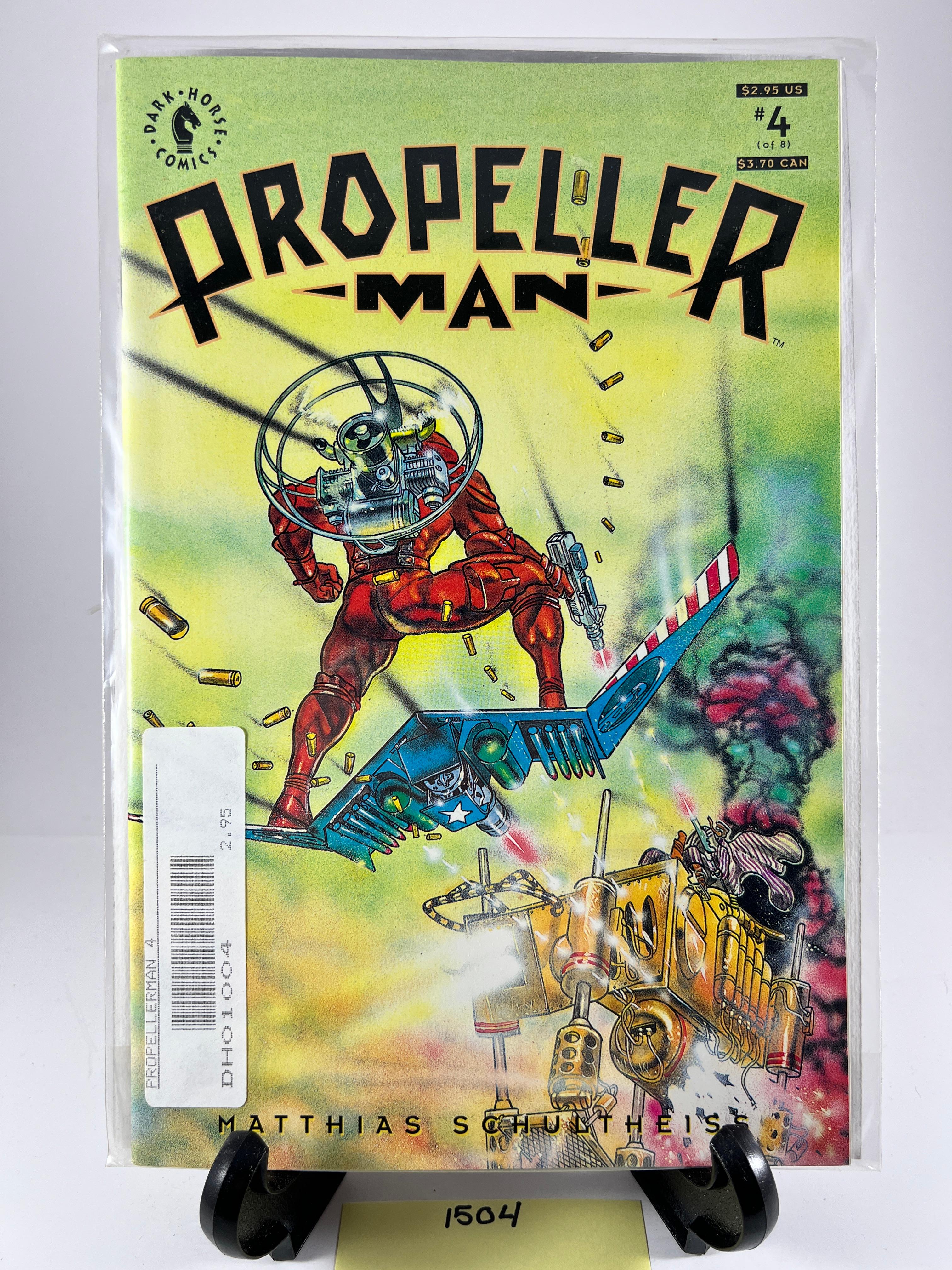 Propeller Man #4  Dark Horse Comics Matthias Schultheiss
