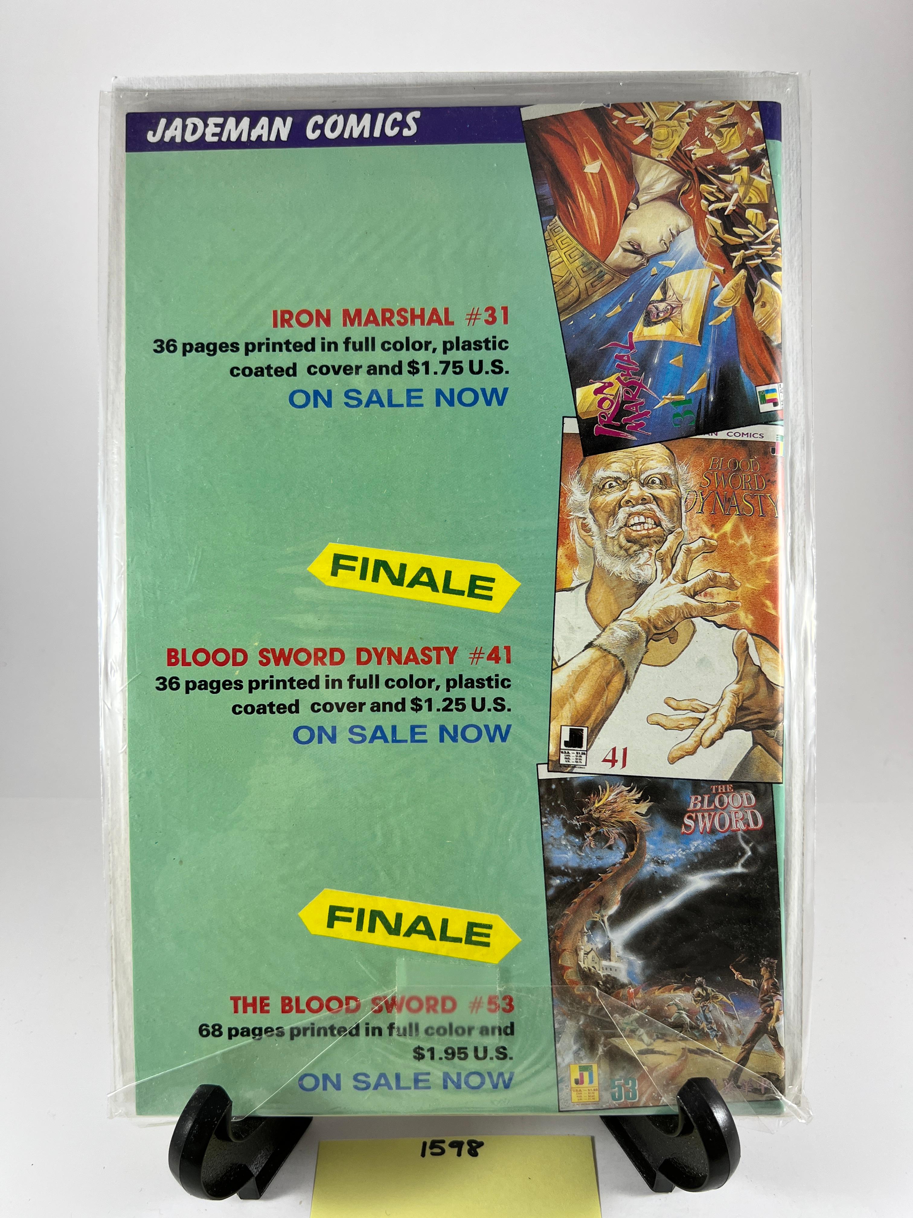 The Force of Buddha's Palm Jademan Comics #54