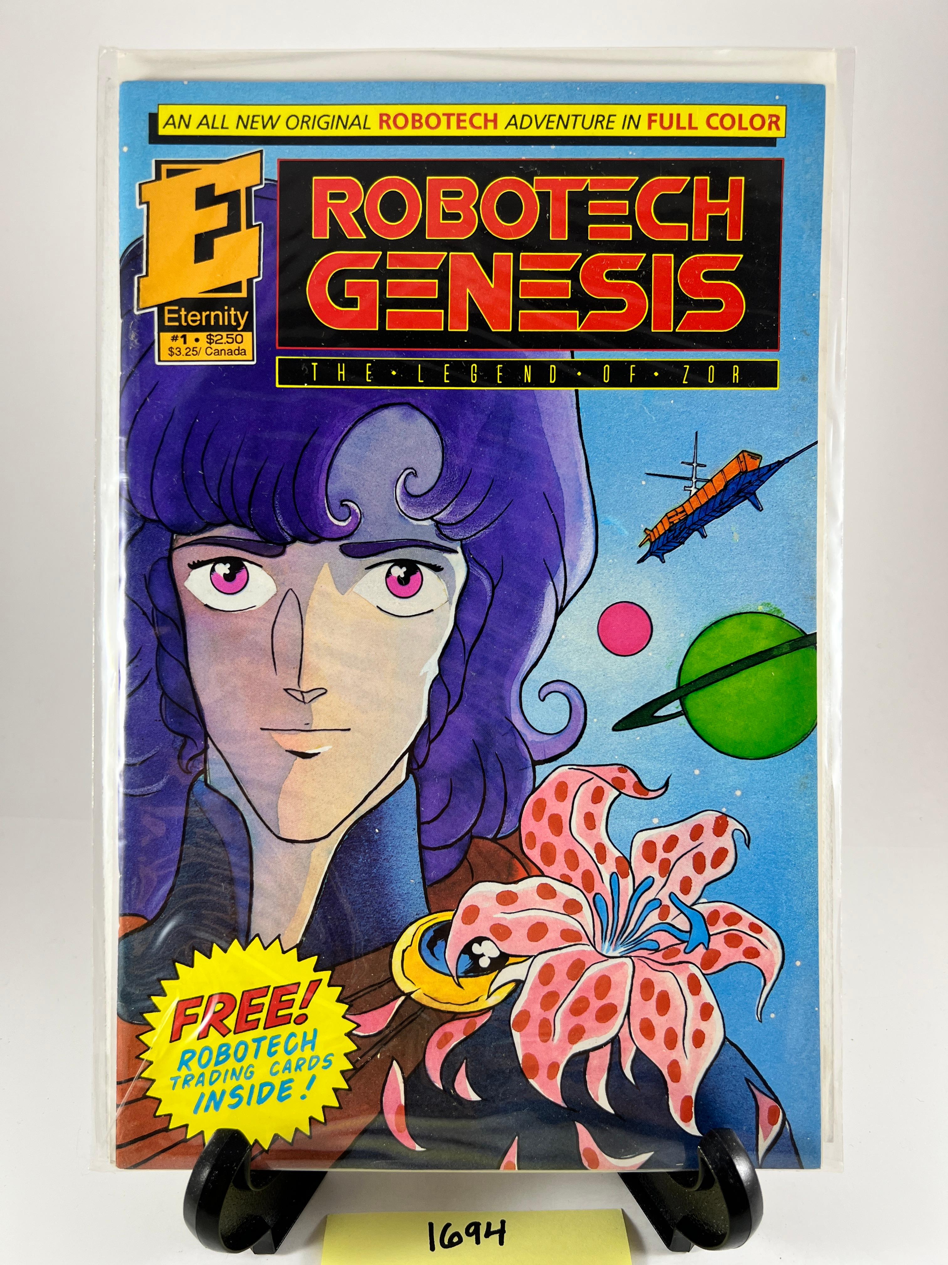Robotech Genesis: The Legend of Zor #1 Publisher: Eternity