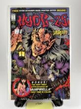 Hyde-25 Issue #0 Comic  Harris Comics April 1999 Includes Poster & First Appearance of Vampirella