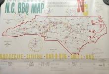 "N.C BBQ Map"