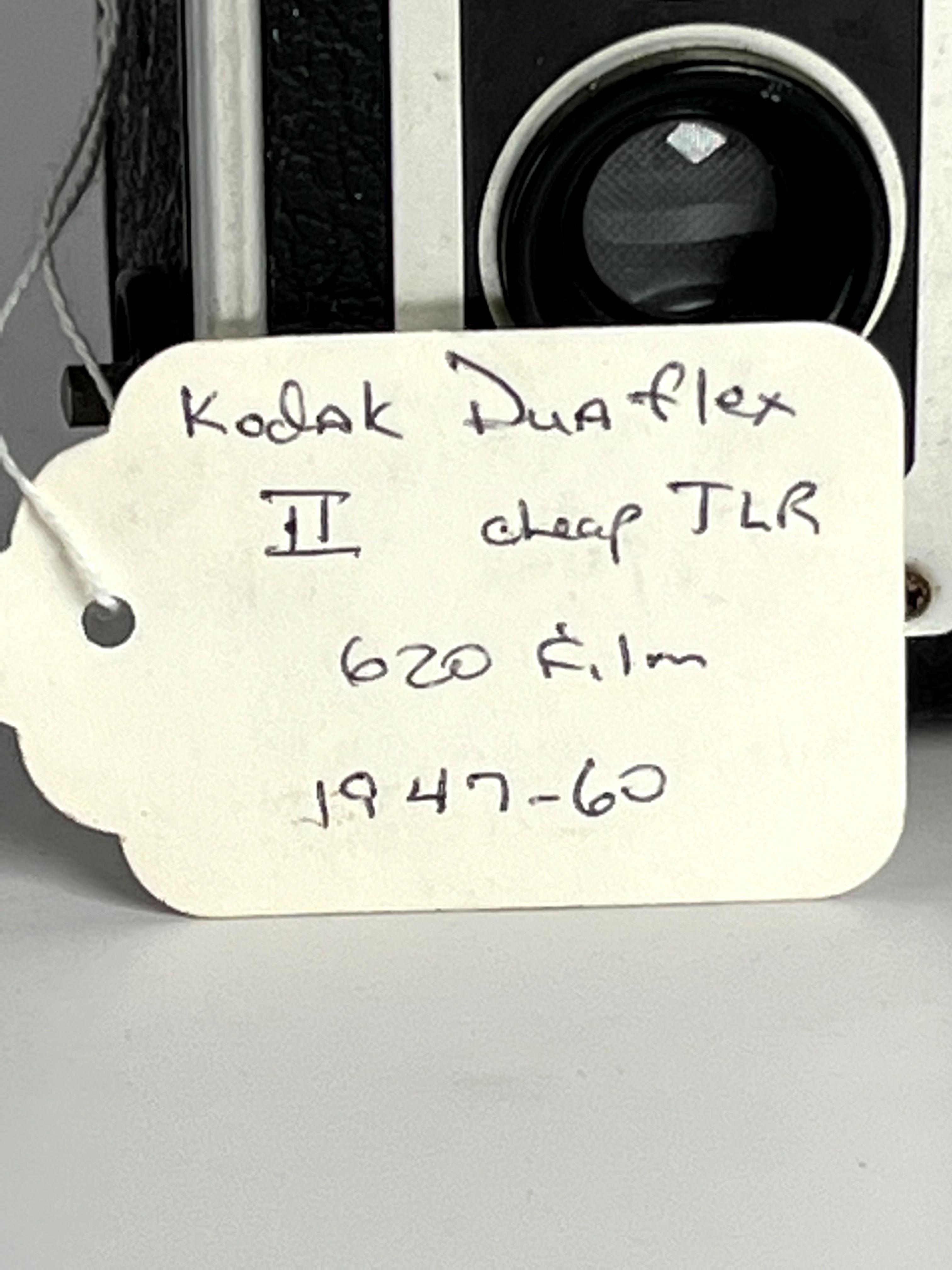 Used Kodak Duaflex II Camera with Kodet Lens 1947-1960 Uses 620 Film
