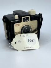 Used Kodak Brownie Bullet Camera 127 Film Bakelite Premium Holiday Version 1957-64