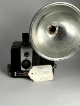 Used Kodak Brownie Hawkeye Flash Camera with Bakelite Body 1950-61