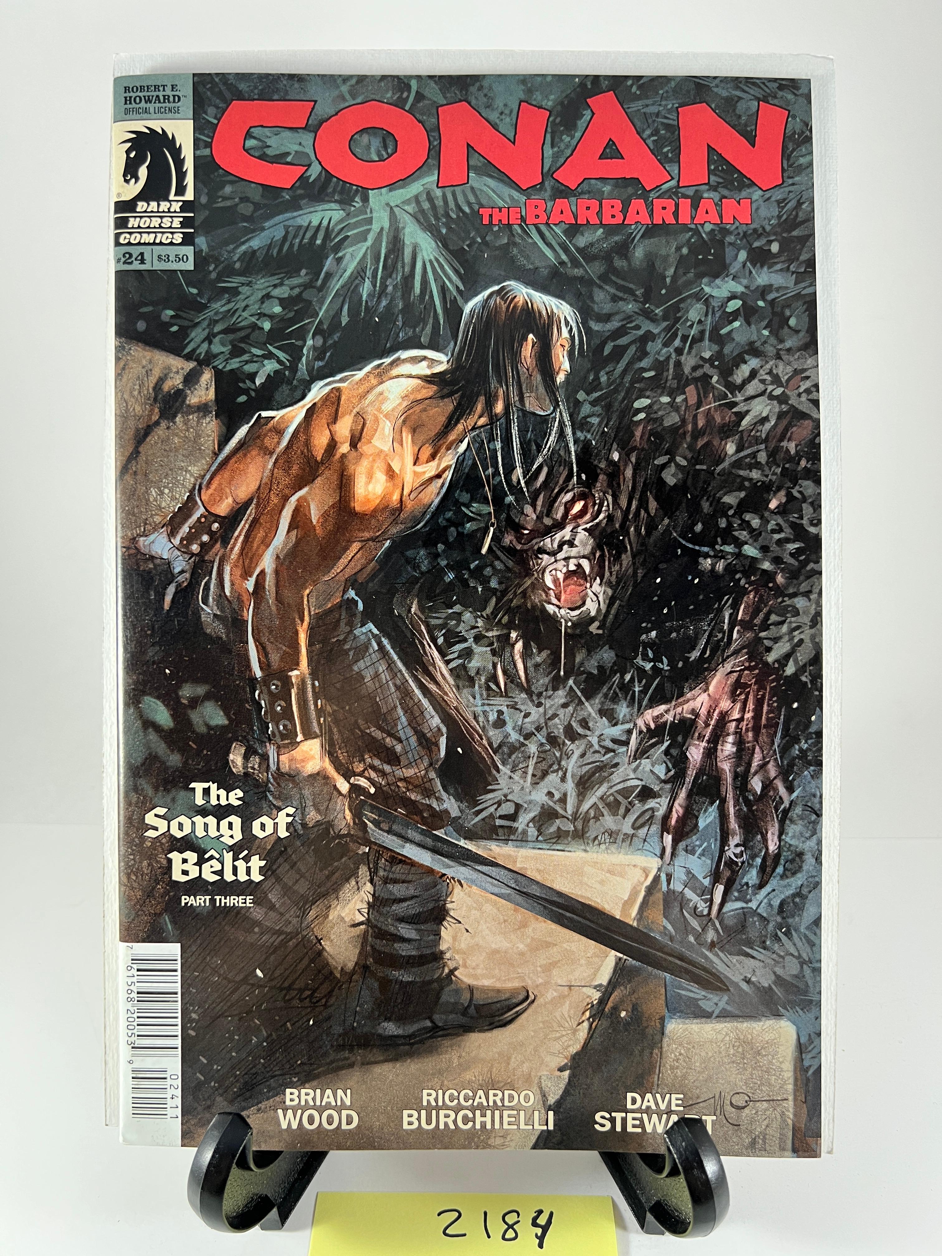 Conan the Barbarian #24  Dark Horse Comics The Song of BelÃ®t - Part Three