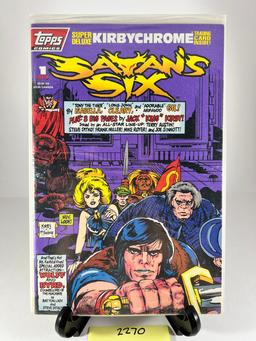 Satan's Six Comic Issue #1 -Topps Comics Kirbychrome Edition