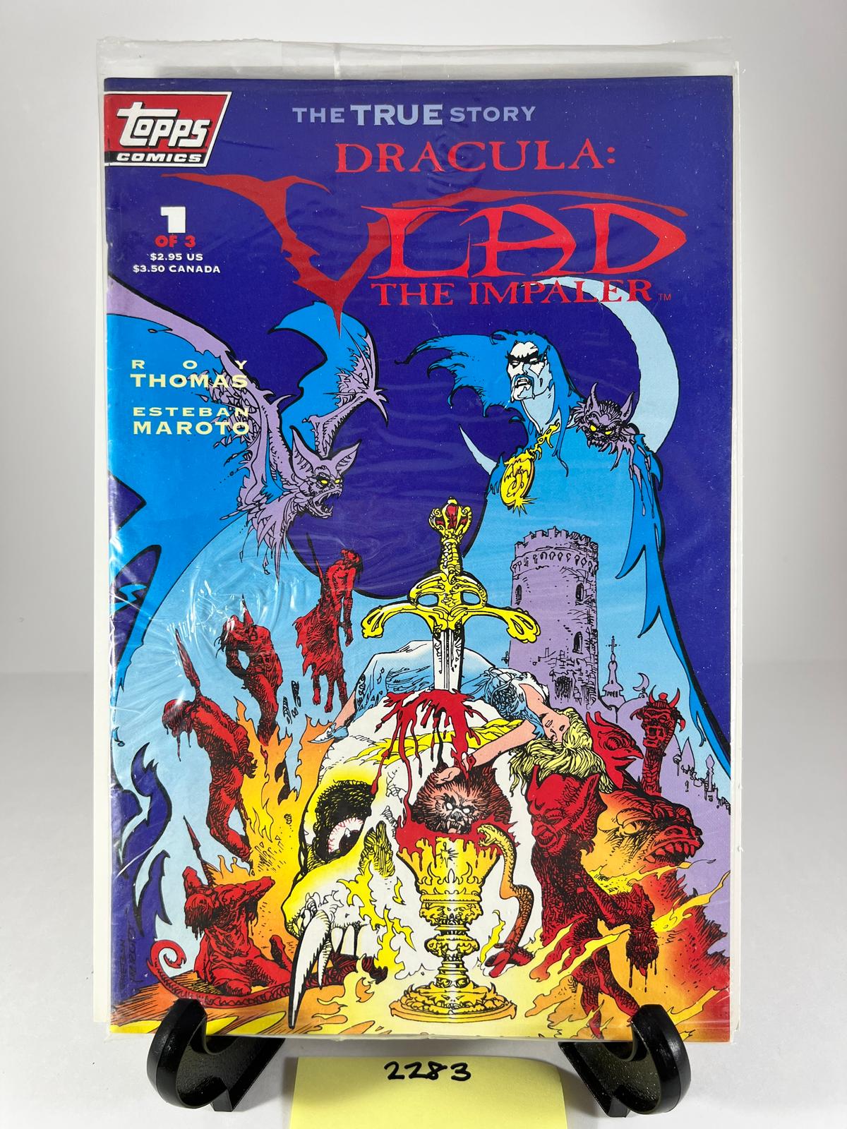 Dracula: Vlad the Impaler #1 (of 3)  Topps Comics