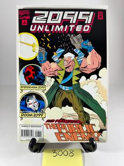 Marvel 2099 Unlimited #8 (April 1995) -  Featuring Spider-Man 2099 and Doom 2099