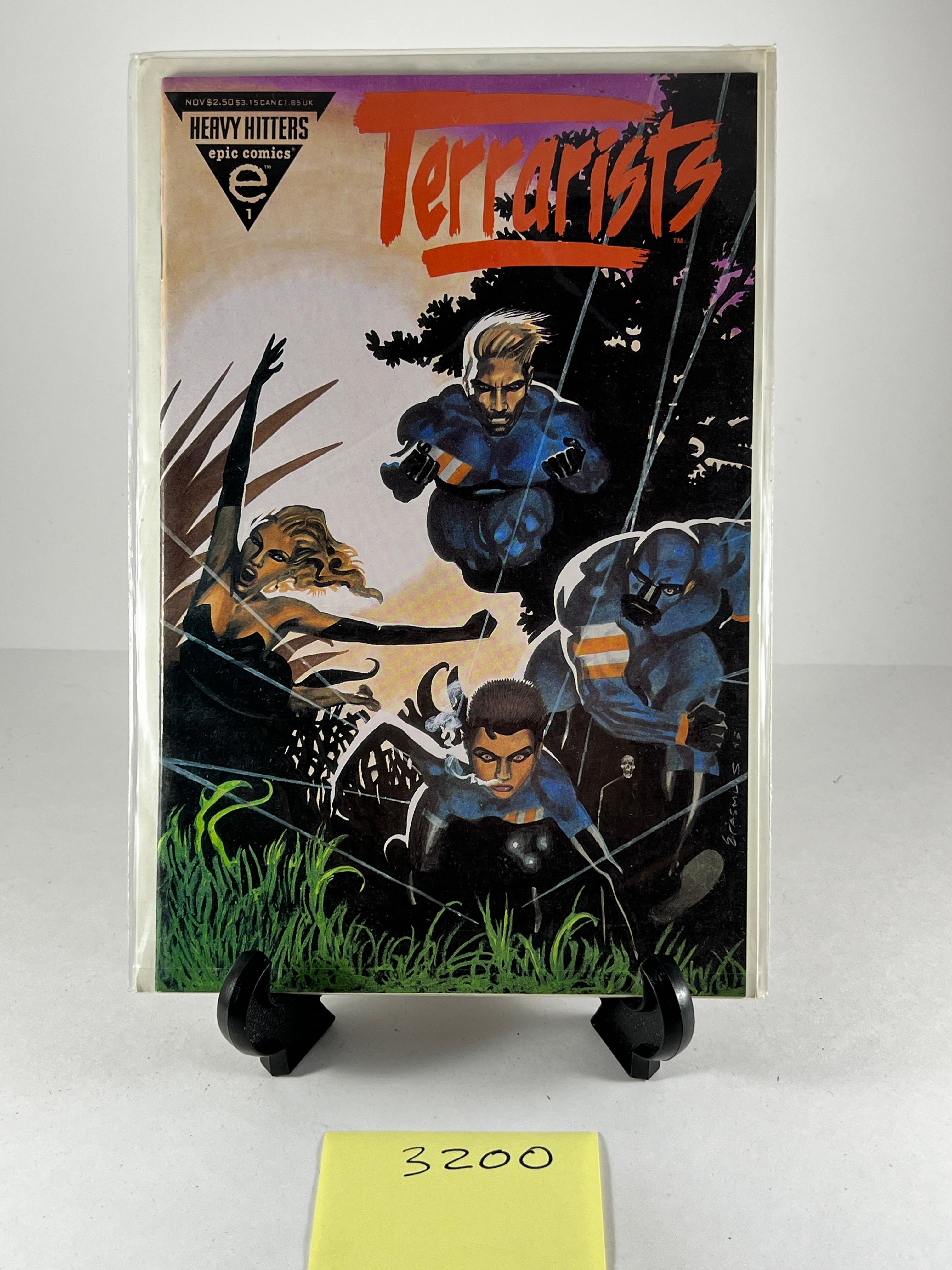 Terrarists Comic Book Issue #1 -  - Heavy Hitters Epic Comics