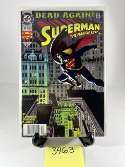 Superman: The Man of Steel #39 titled Dead Again! published by DC Comics in 1994