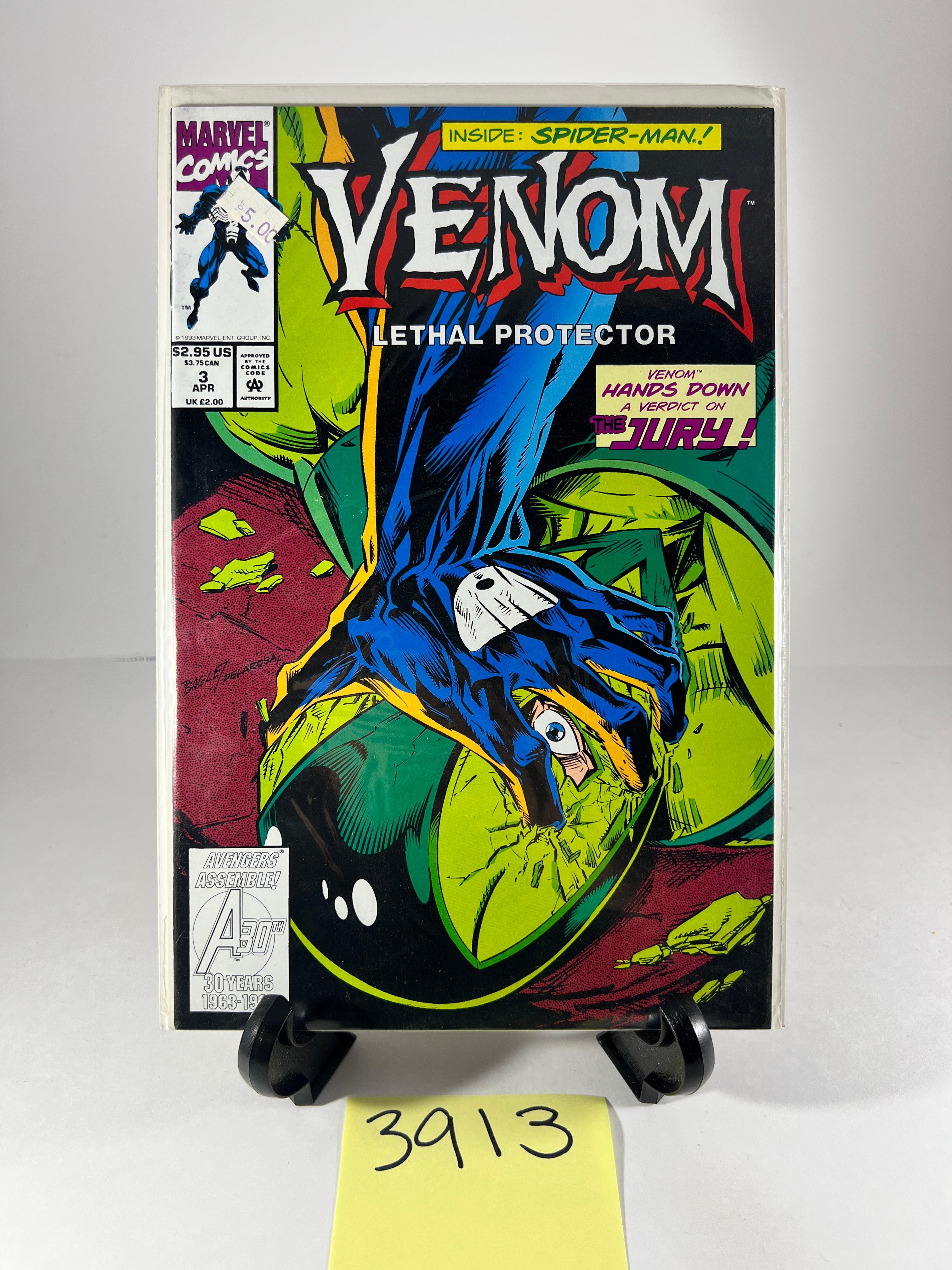 Venom: Lethal Protector #4 (1993) -  - Marvel Comics