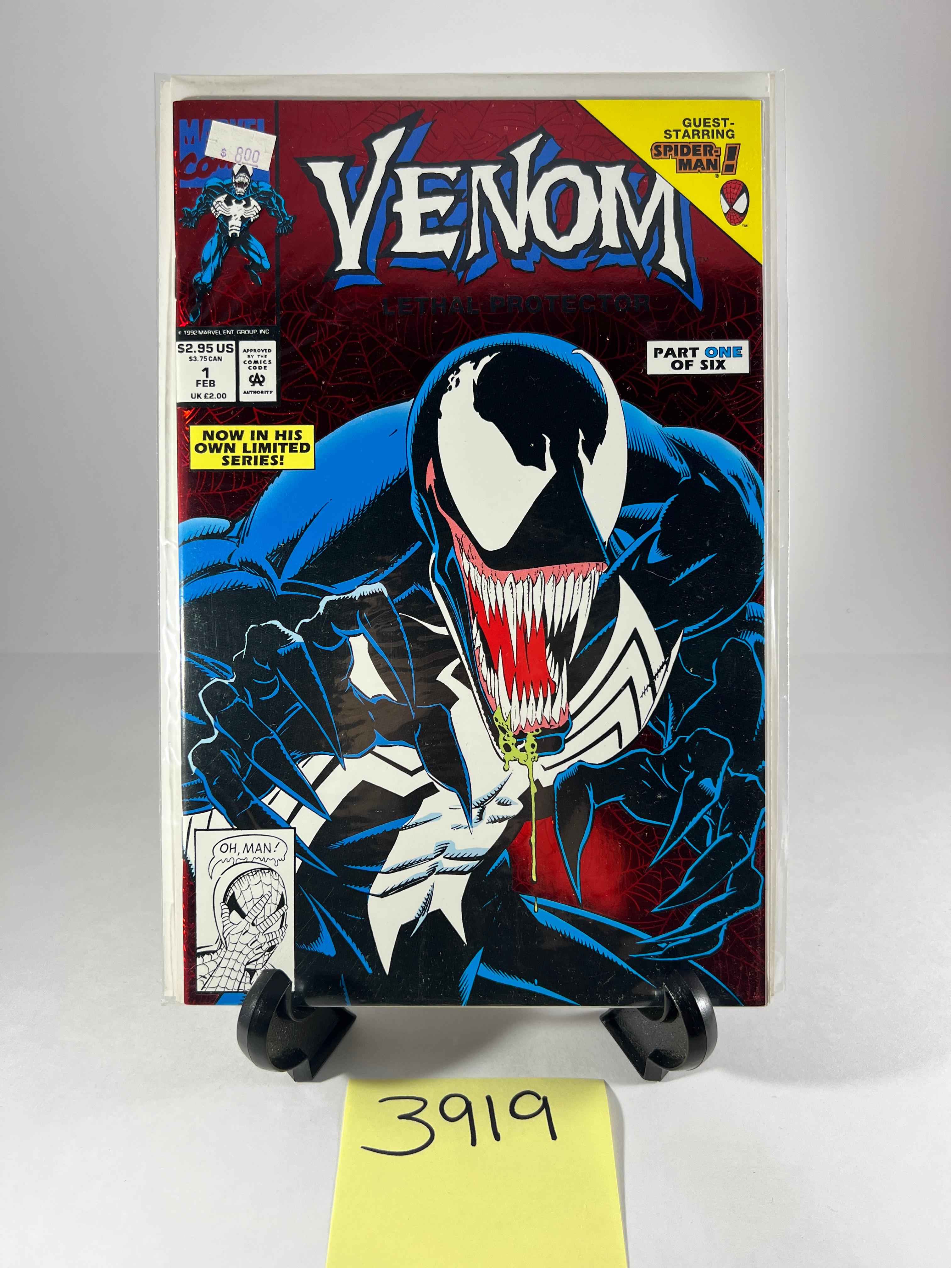 Venom: Lethal Protector Comic Book - Part 1 of 6   - Marvel Comics