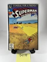 Superman: The Man of Steel Issue #21 - Funeral for a Friend Part 7 (1993 DC Comics)