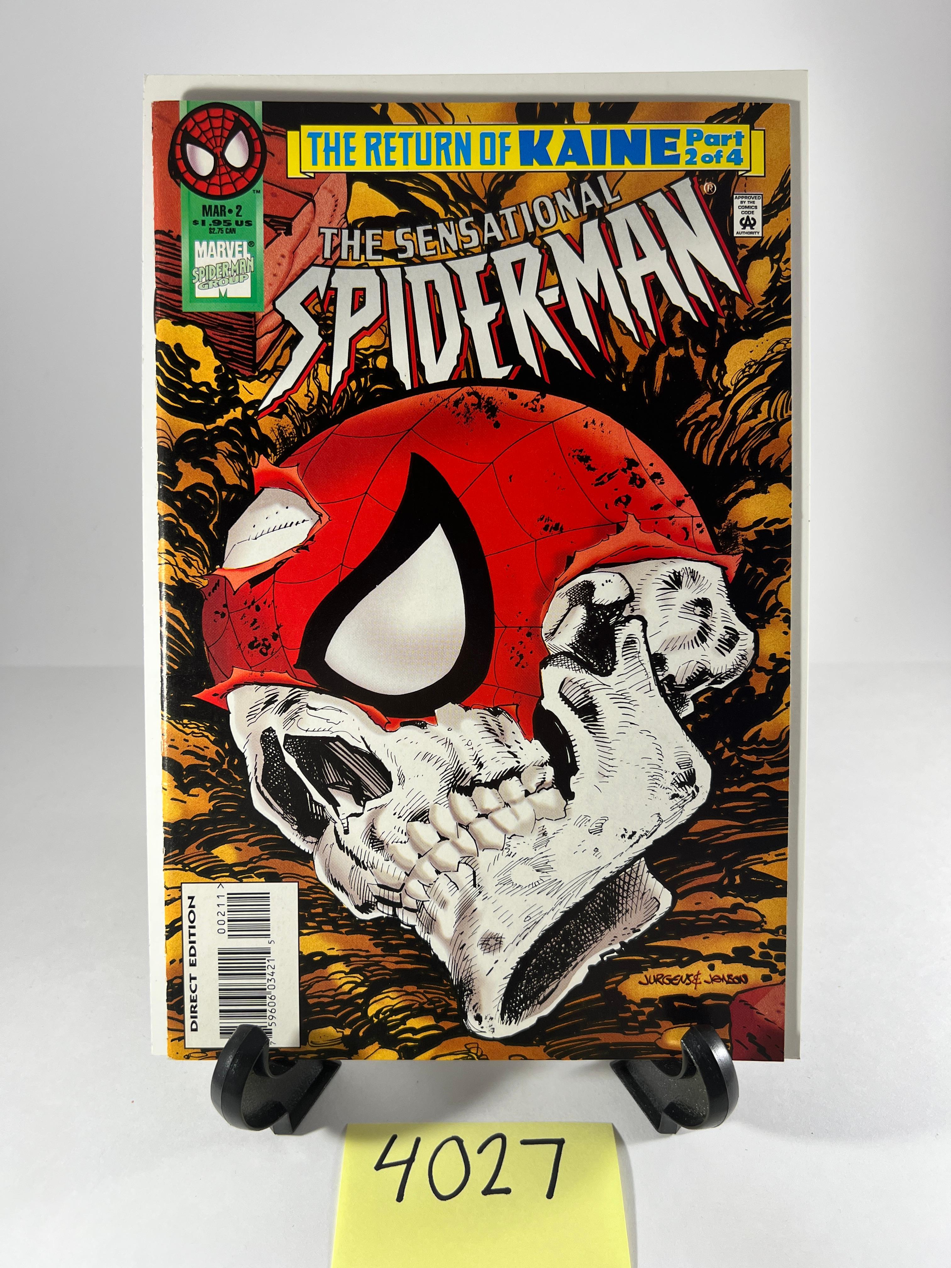 The Sensational Spider-Man #2 (March 1996) | Marvel Comics |