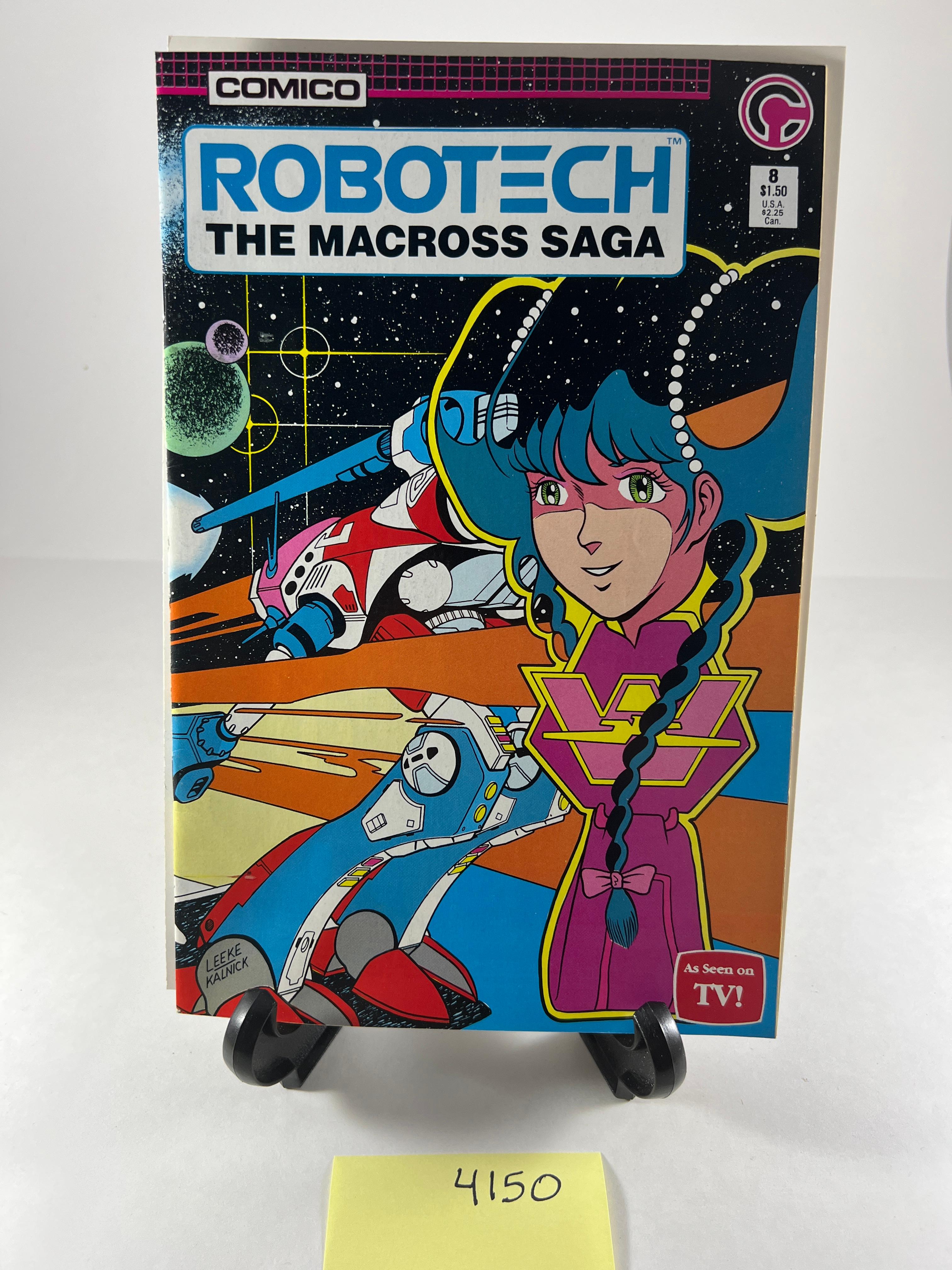 Robotech: The Macross Saga #8 -   - Comico 1985