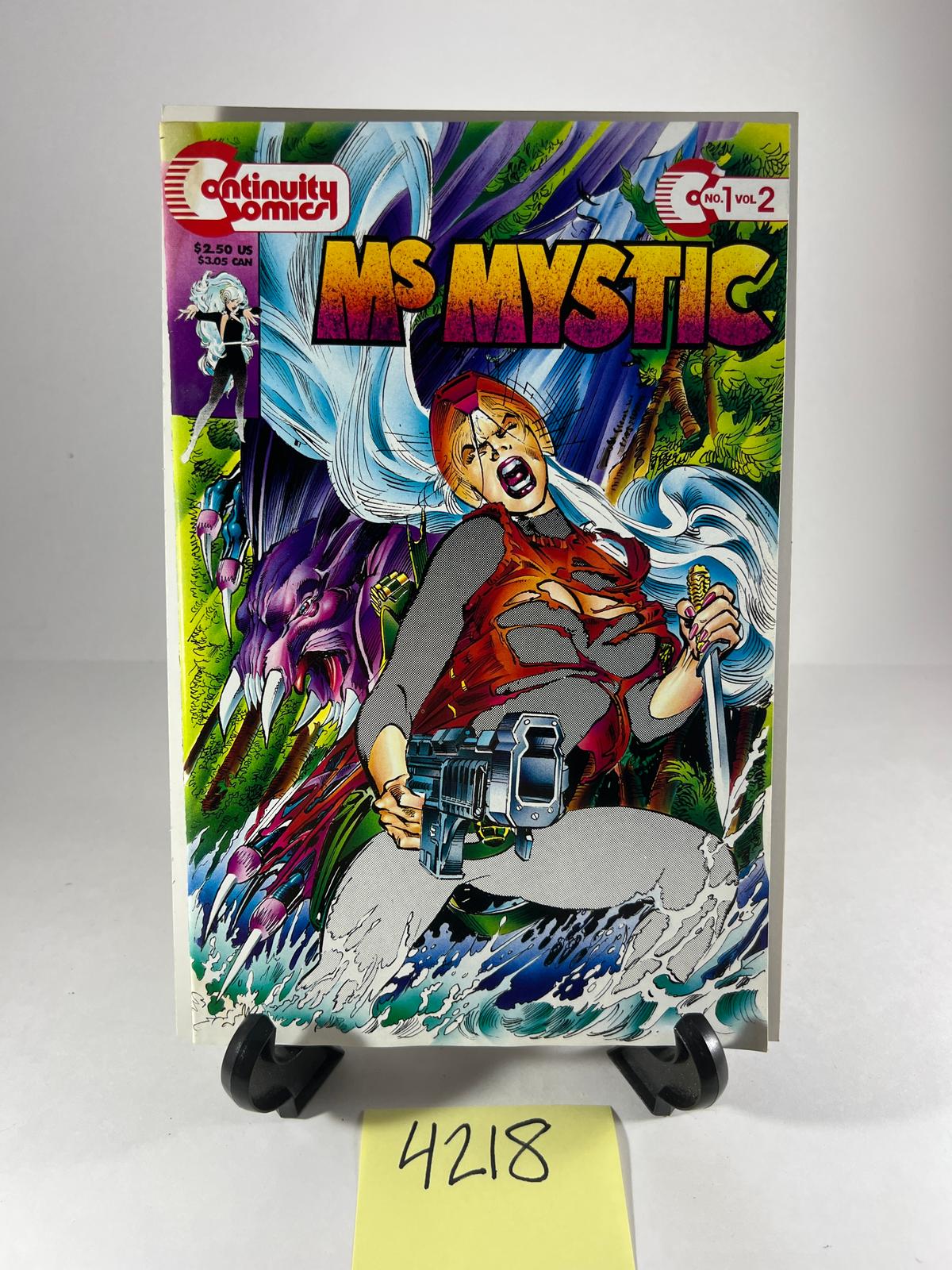 Ms. Mystic No. 1 Vol. 2 Comic -   - Continuity Comics