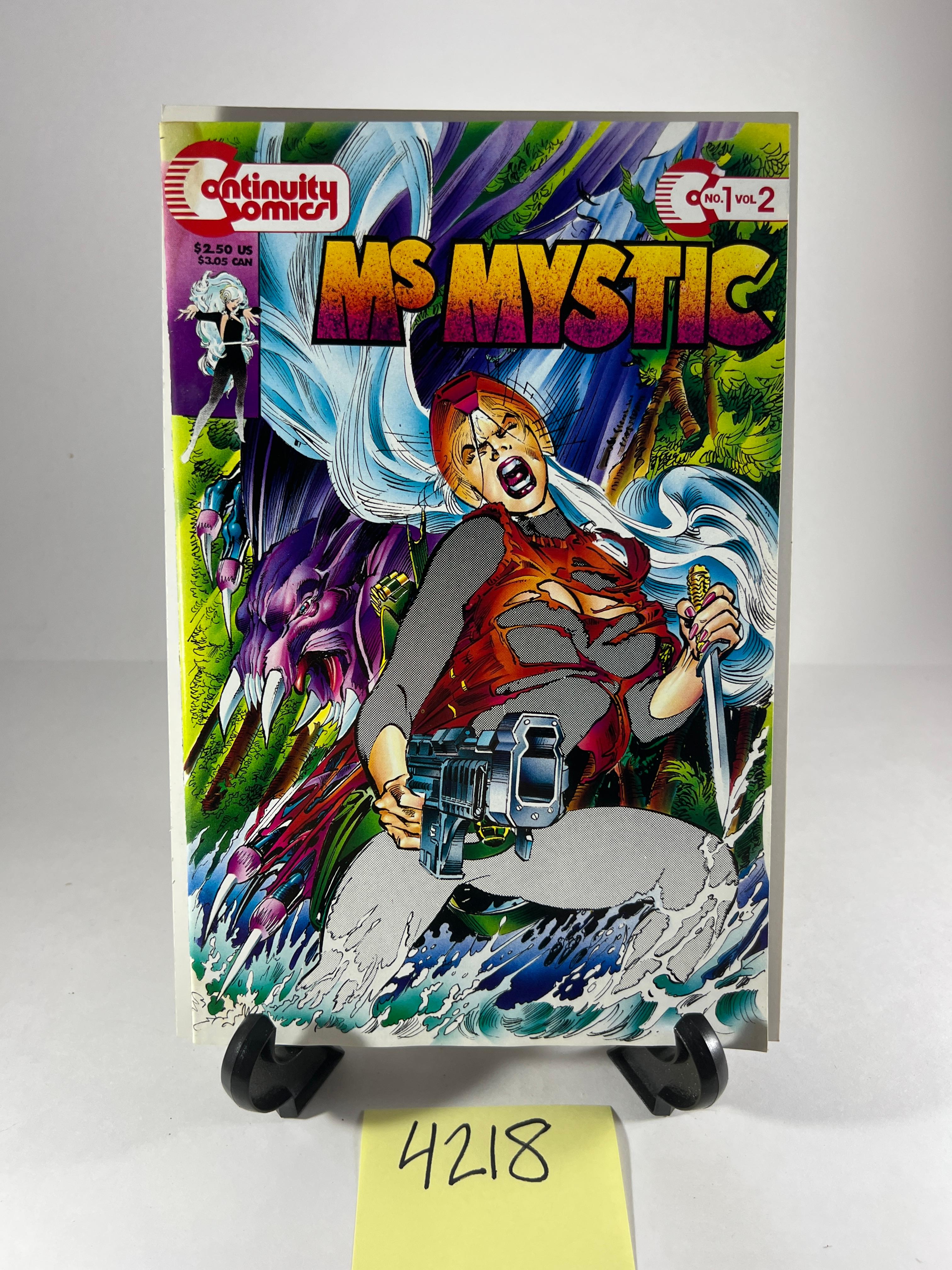 Ms. Mystic No. 1 Vol. 2 Comic -   - Continuity Comics