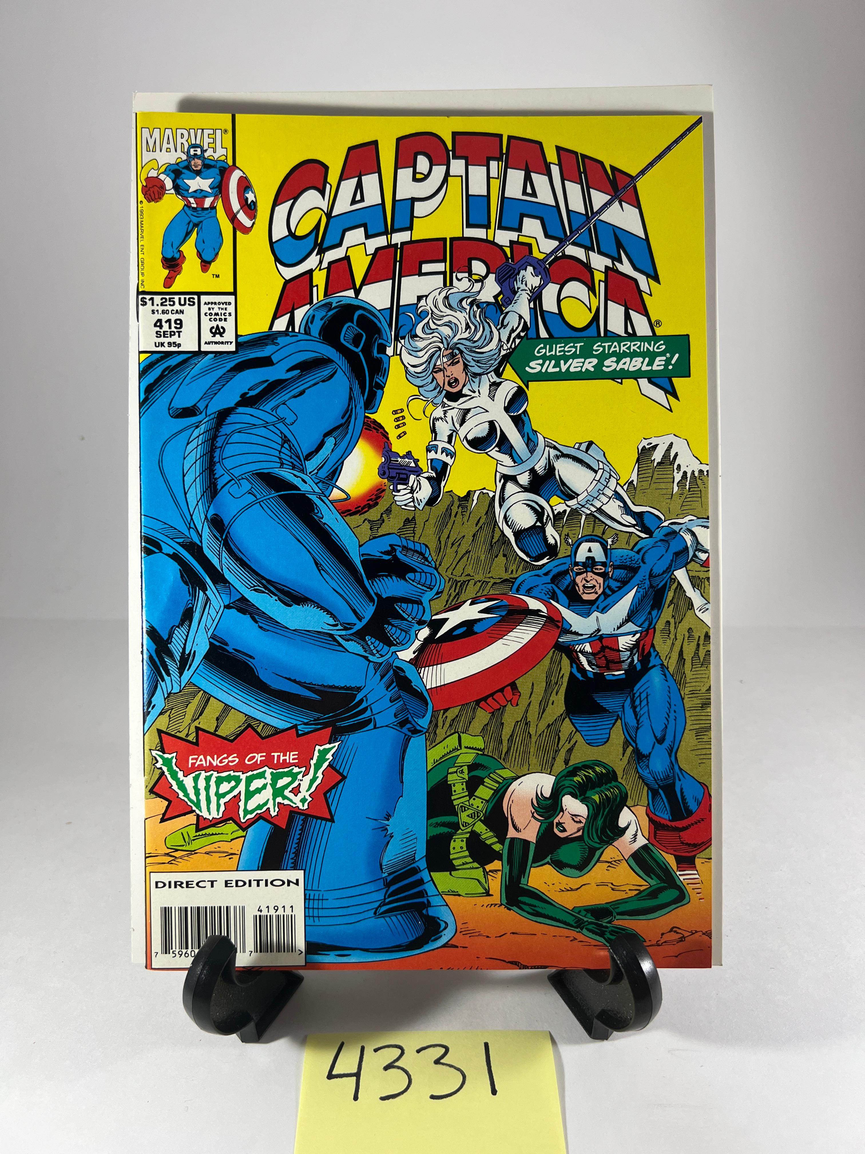 Captain America #419 Comic Book -   - Marvel