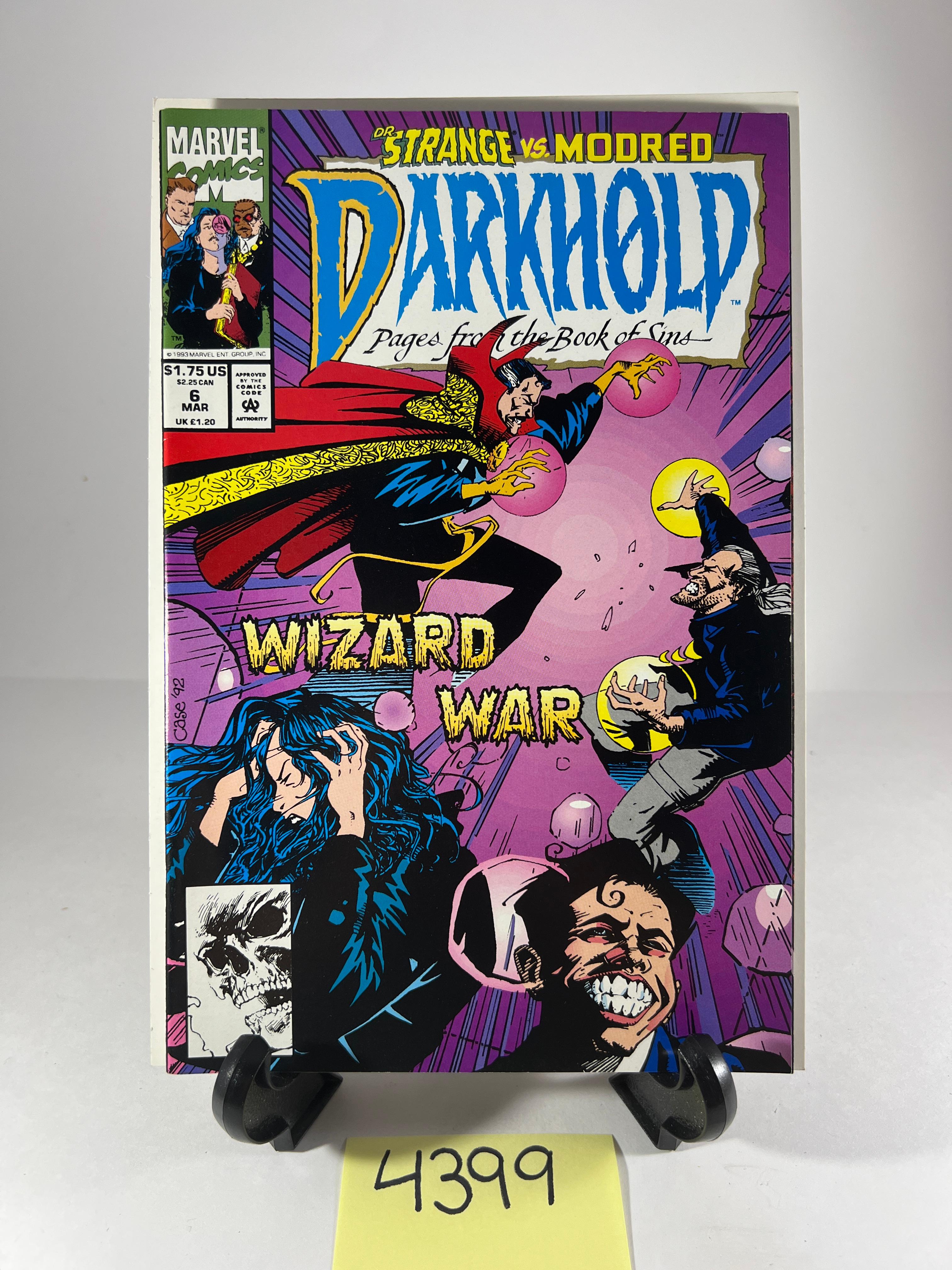 Darkhold #6 Dr Strange vs. Modred Wizard War   Marvel Comics