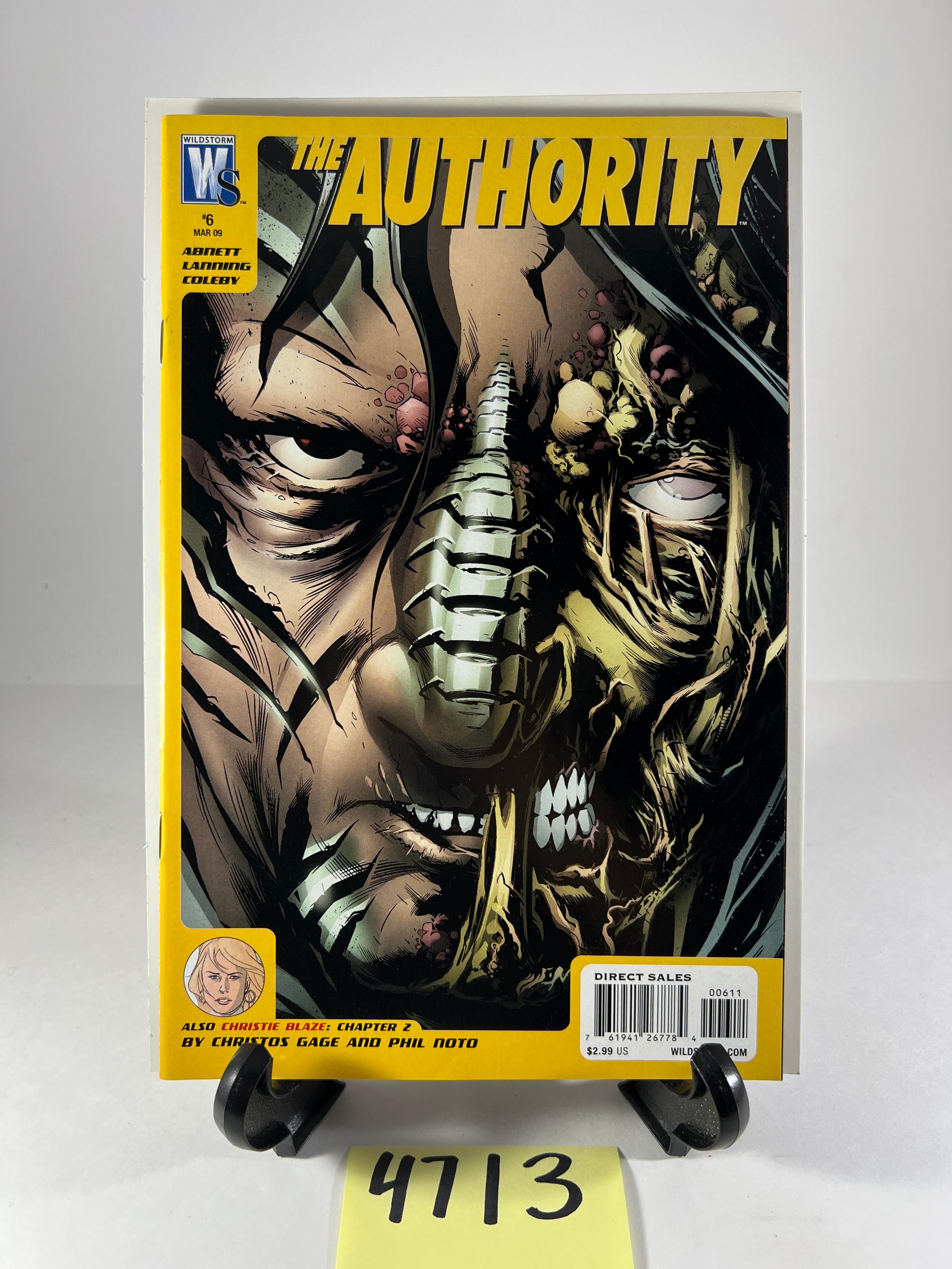 The Authority #6 published by WildStorm Comics in March 2009 -
