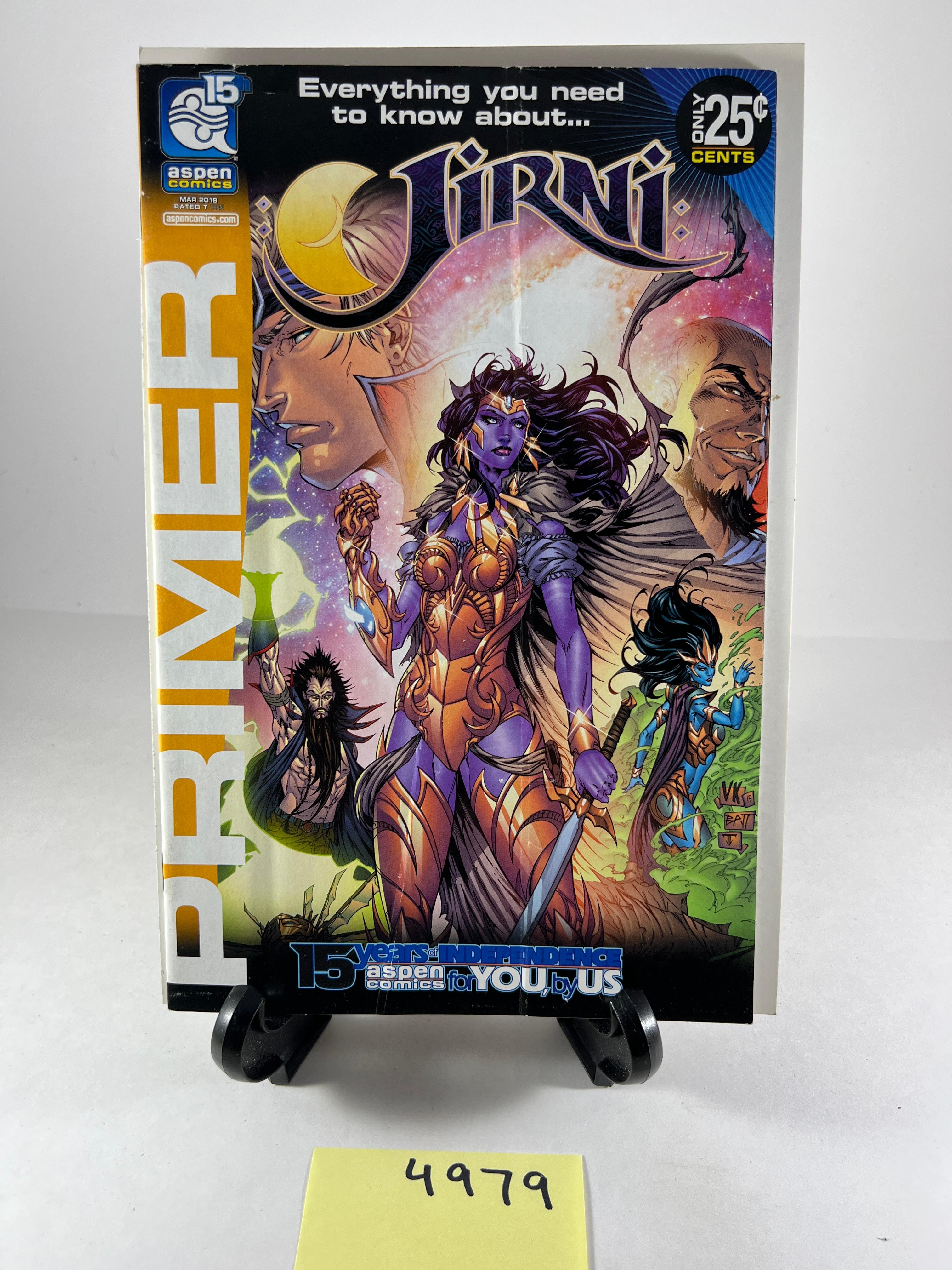Everything You Need to Know About Jirni Primer #1 Comic -     - Aspen Comics ASPEN15