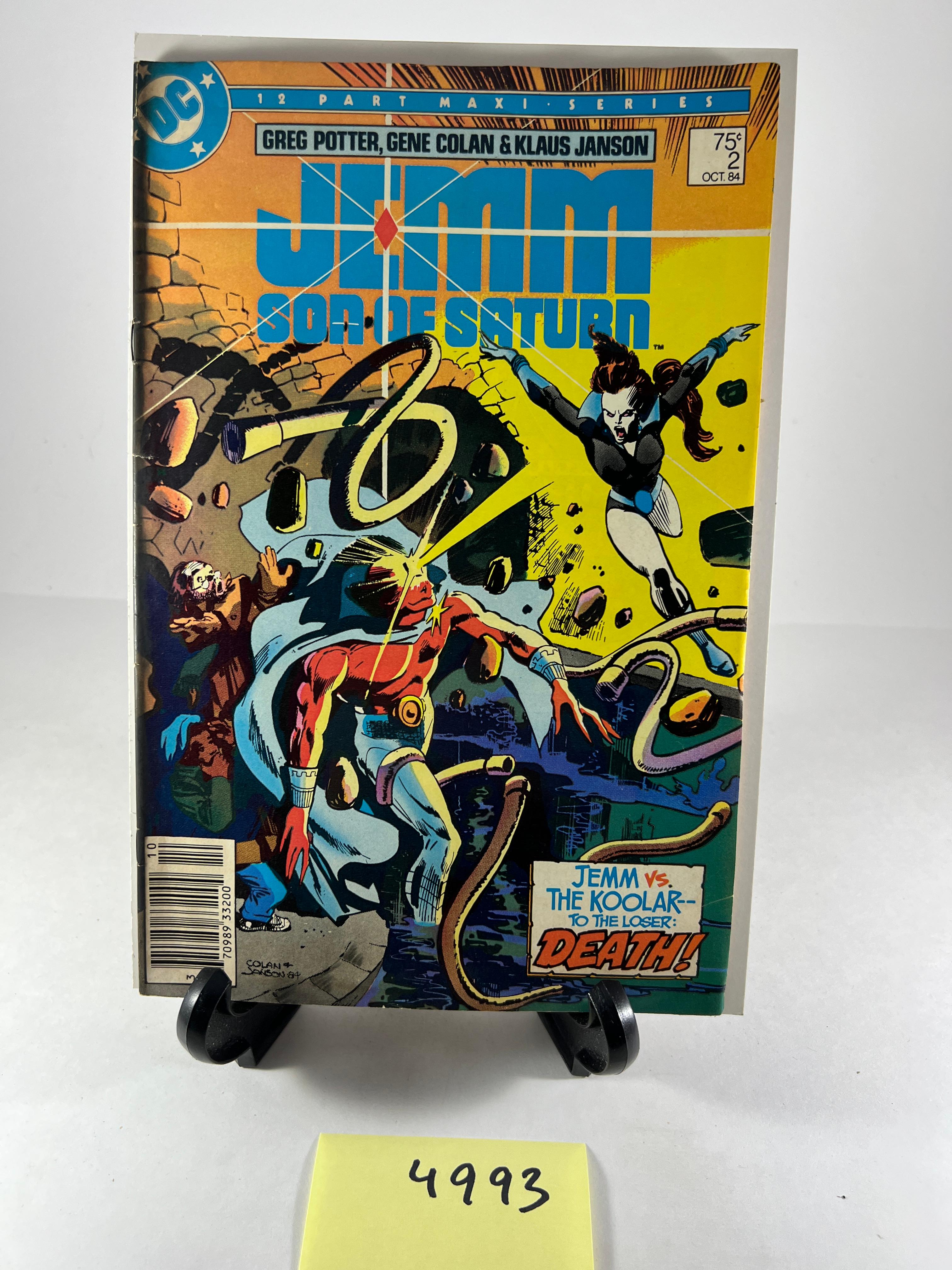 Jemm: Son of Saturn #2   DC Comics October 1984