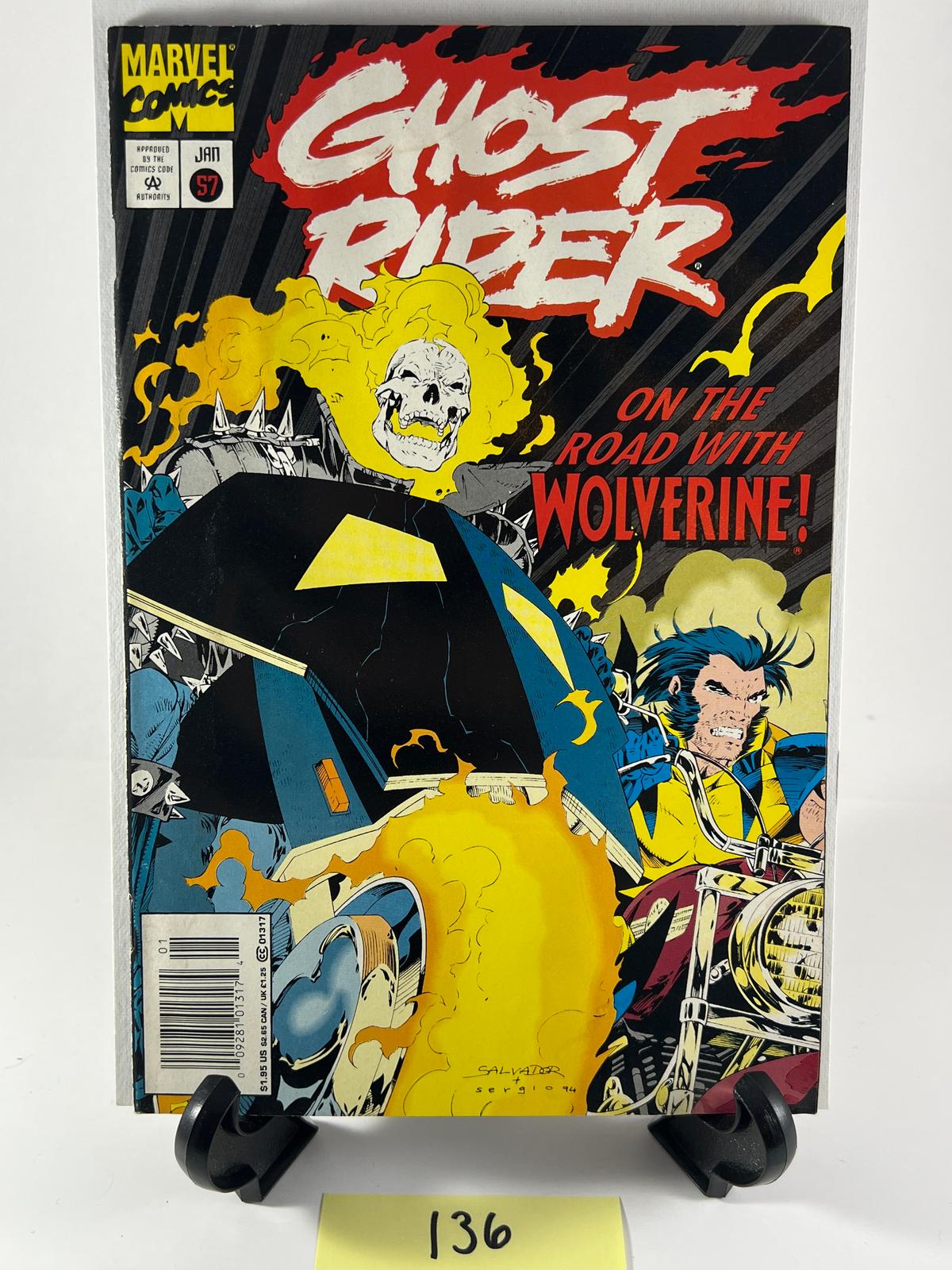 Ghost Rider Comic Issue 57 Marvel Comics
