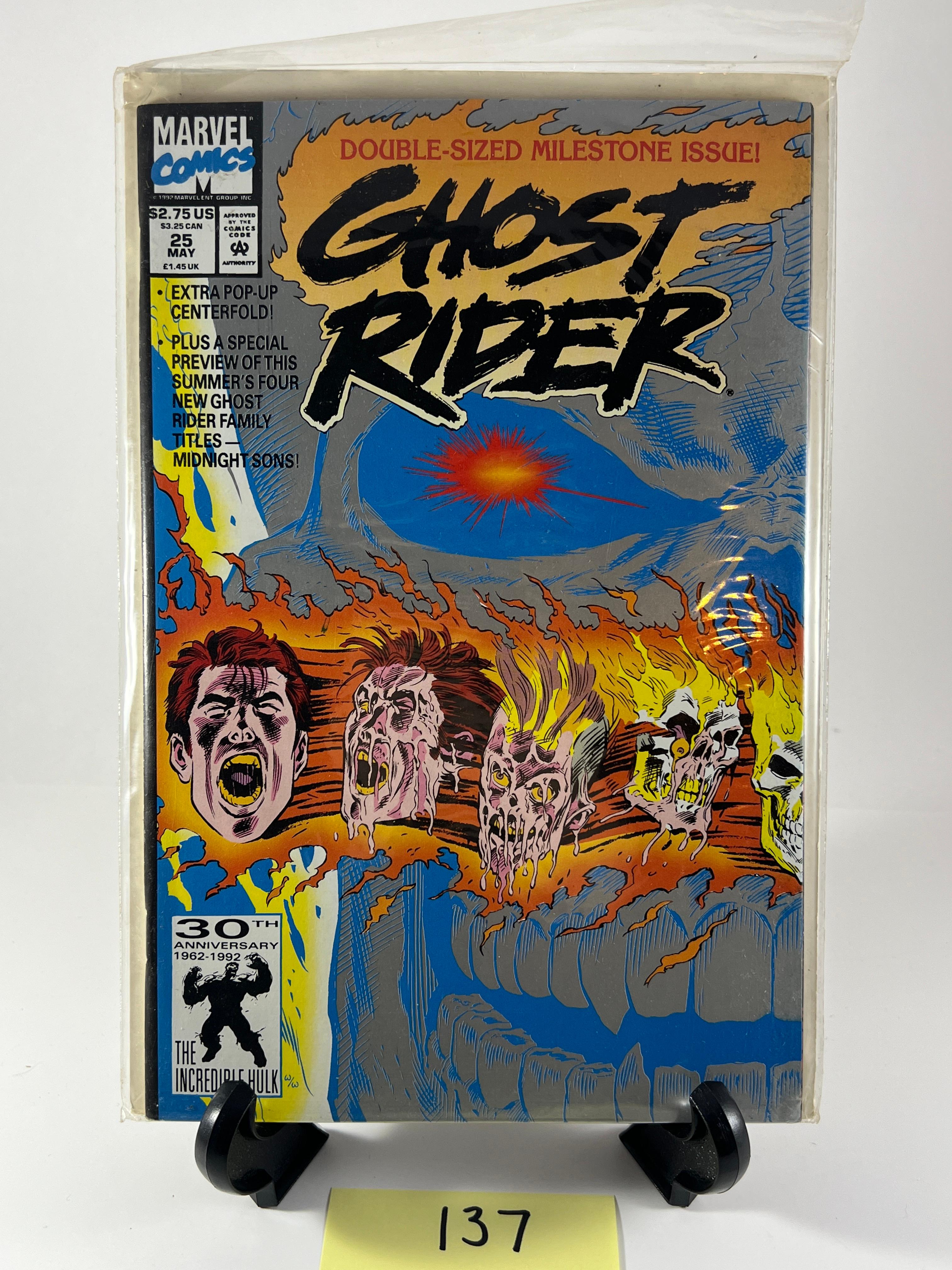 Marvel Comics Ghost Rider Issue #25 30th Anniversary Edition