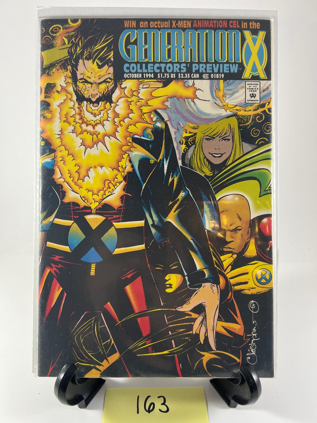 Generation X Collectors' Preview Comic Book Marvel October 1994