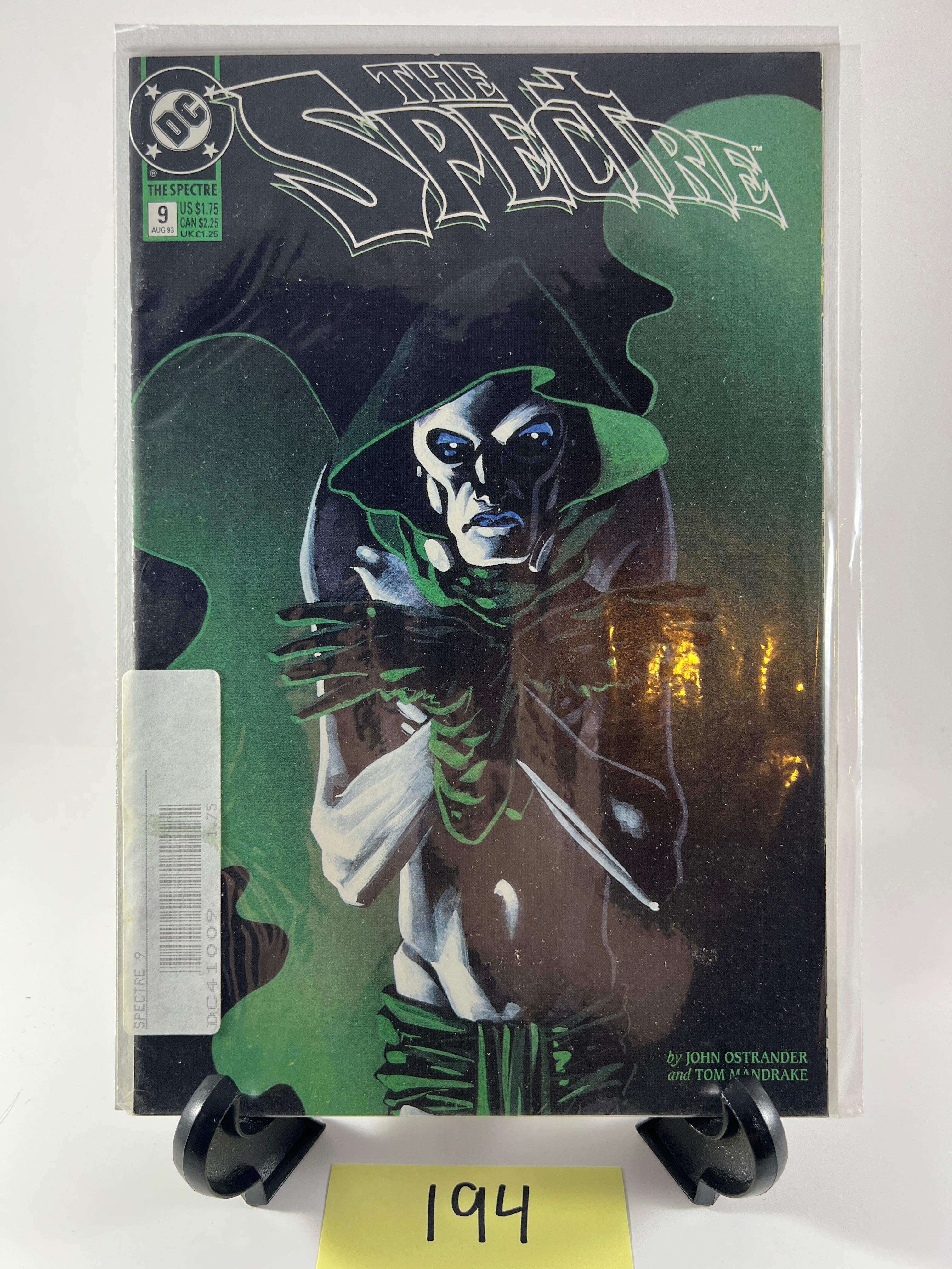 The Spectre Issue 9 Comic Book DC Comics August 1993