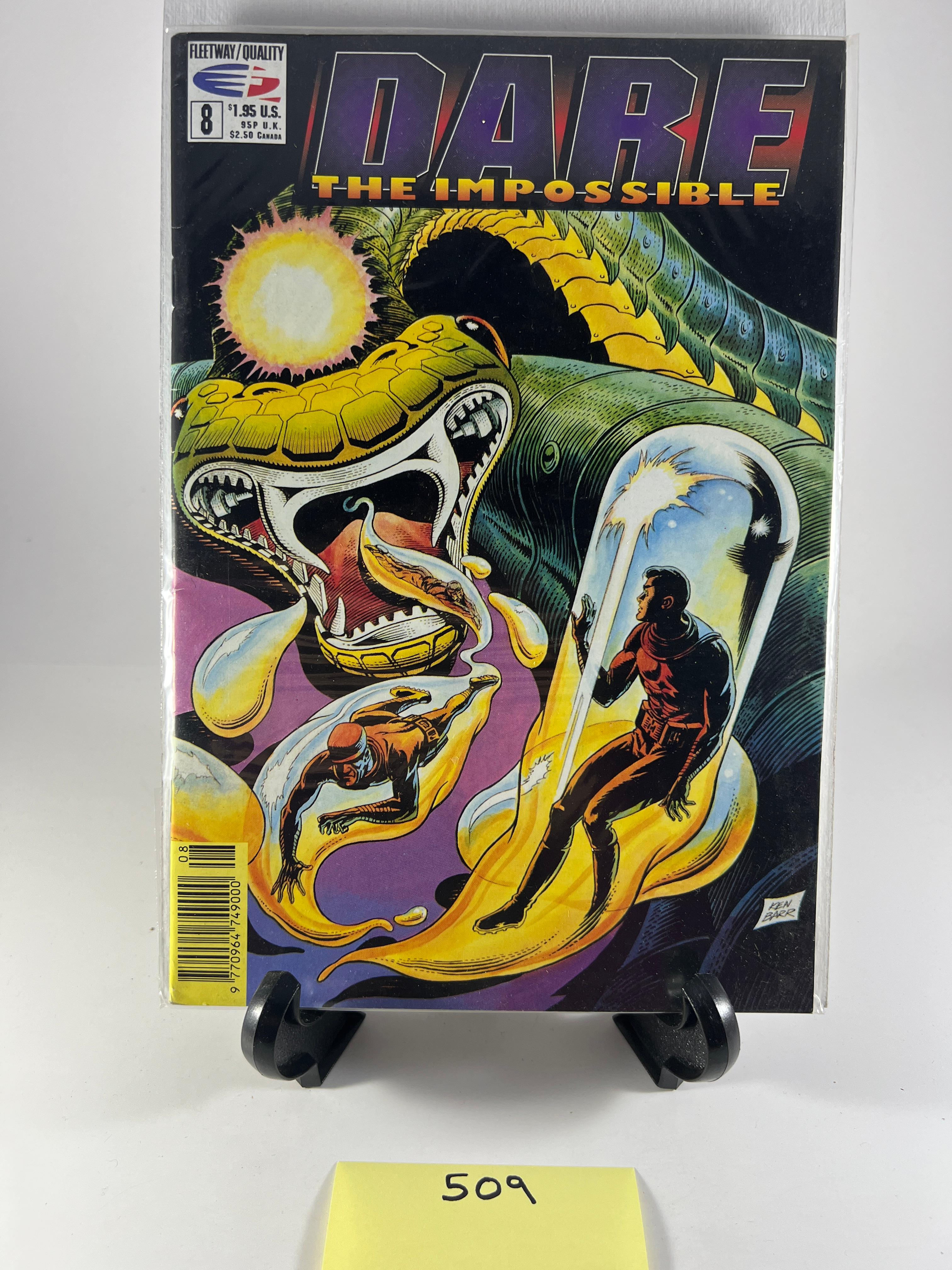 Dare The Impossible Issue 8 Fleetway Quality Comics