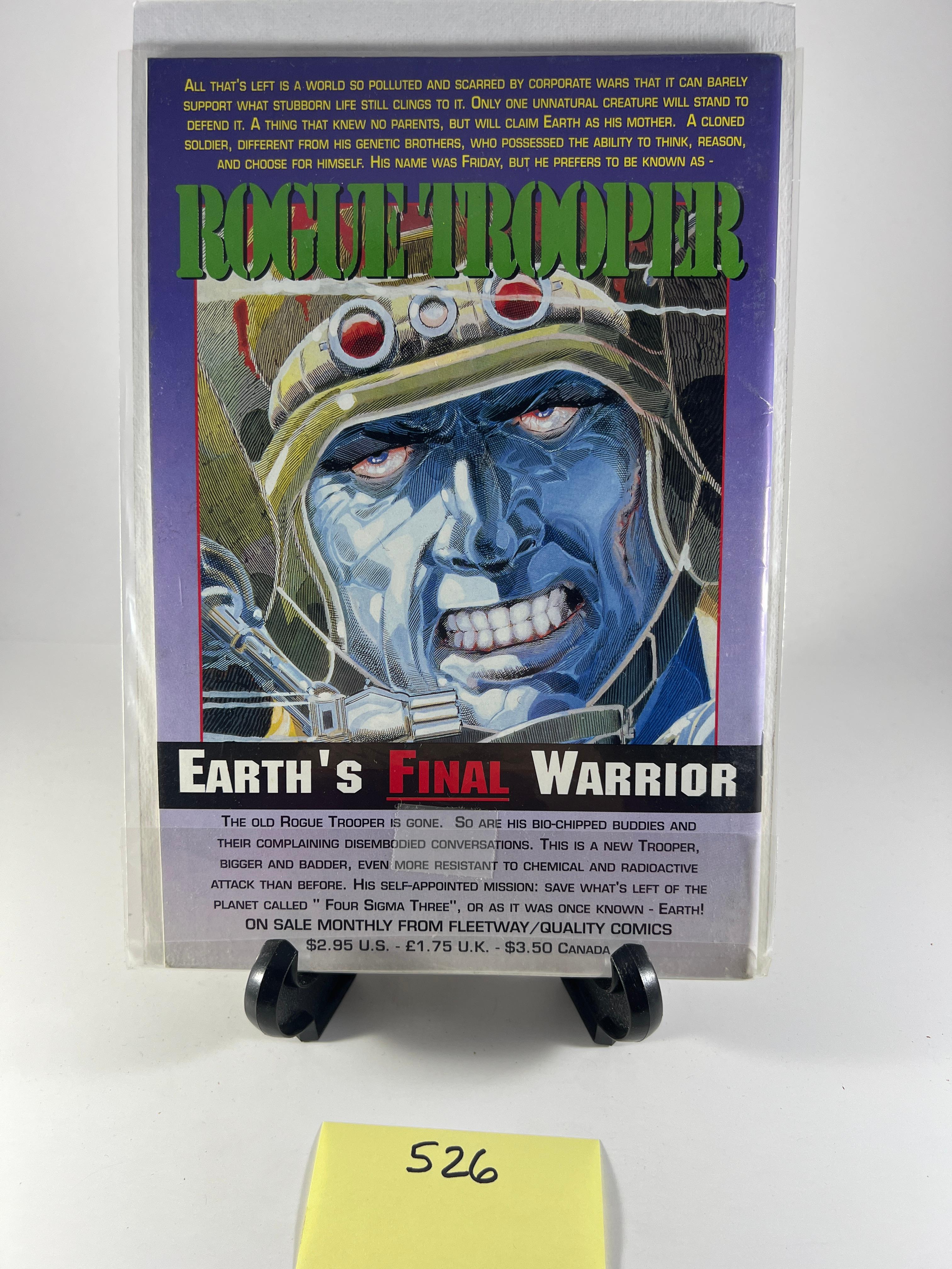 Cyber Crush Robots in Revolt Issue 9 Fleetway/Quality Comics