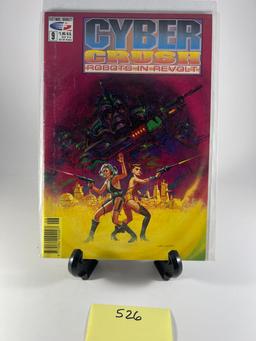 Cyber Crush Robots in Revolt Issue 9 Fleetway/Quality Comics