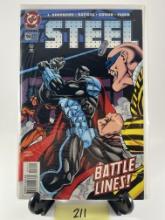 Steel #16 Battle Lines   DC Comics