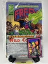 Freex #0 Comic with Coupon and Card - Malibu Comics Ultraverse