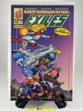 Exiles #2  Malibu Comics
