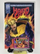 Hardcase Ultraverse #2  Malibu Comics with Trading Card
