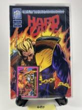 Ultraverse Hardcase #2 Comic Book  Malibu Comics with Strangers Trading Card