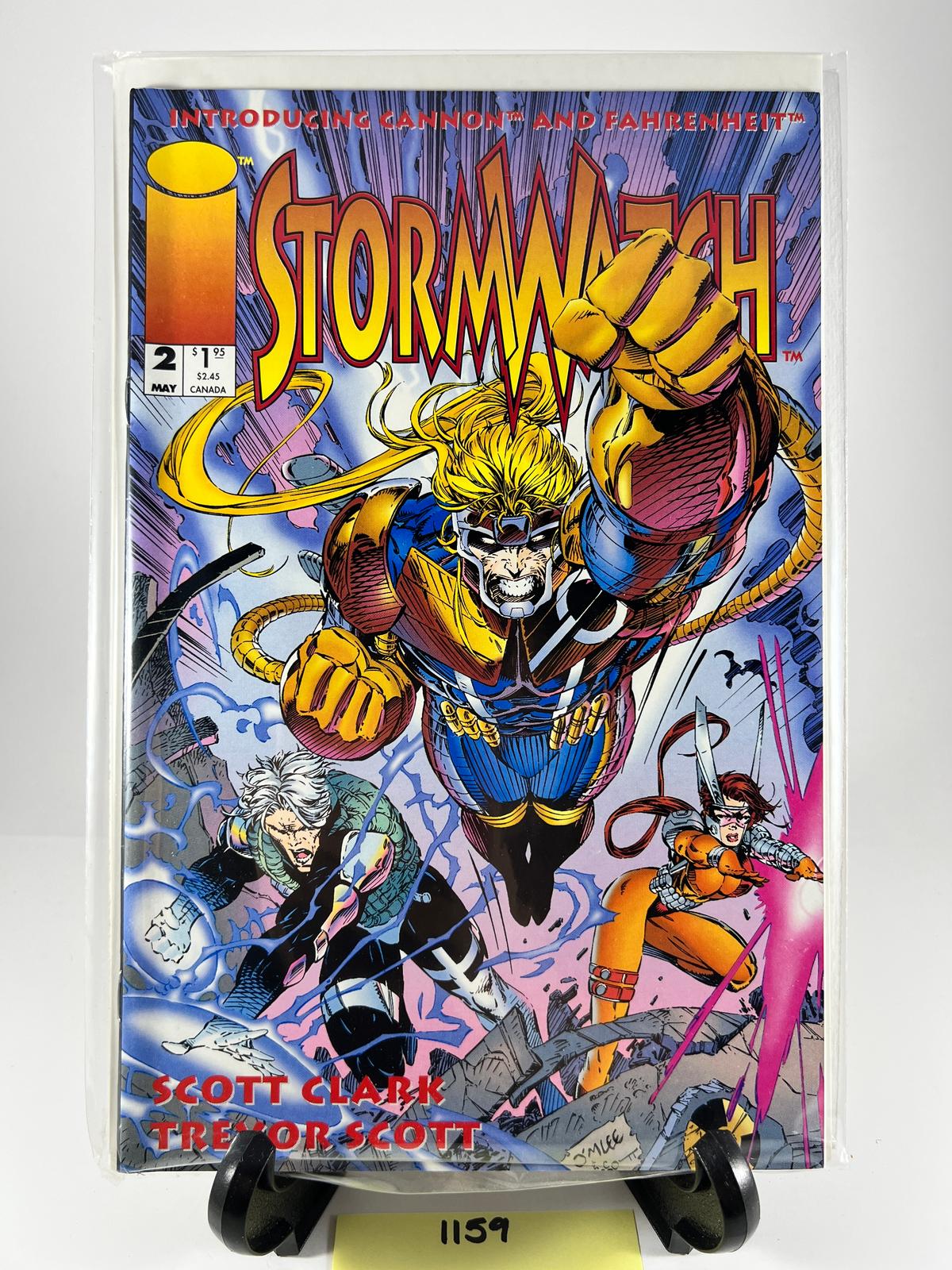 StormWatch #2  Image Comics May 1993 Scott Clark Trevor Scott