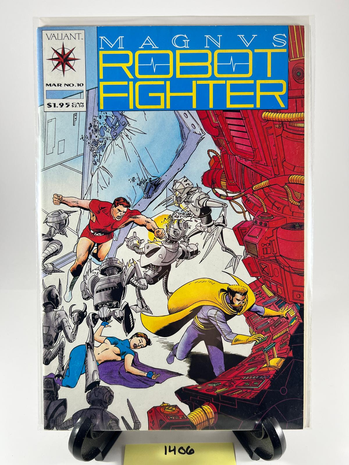 Magnus Robot Fighter Comic Valiant Issue No. 10