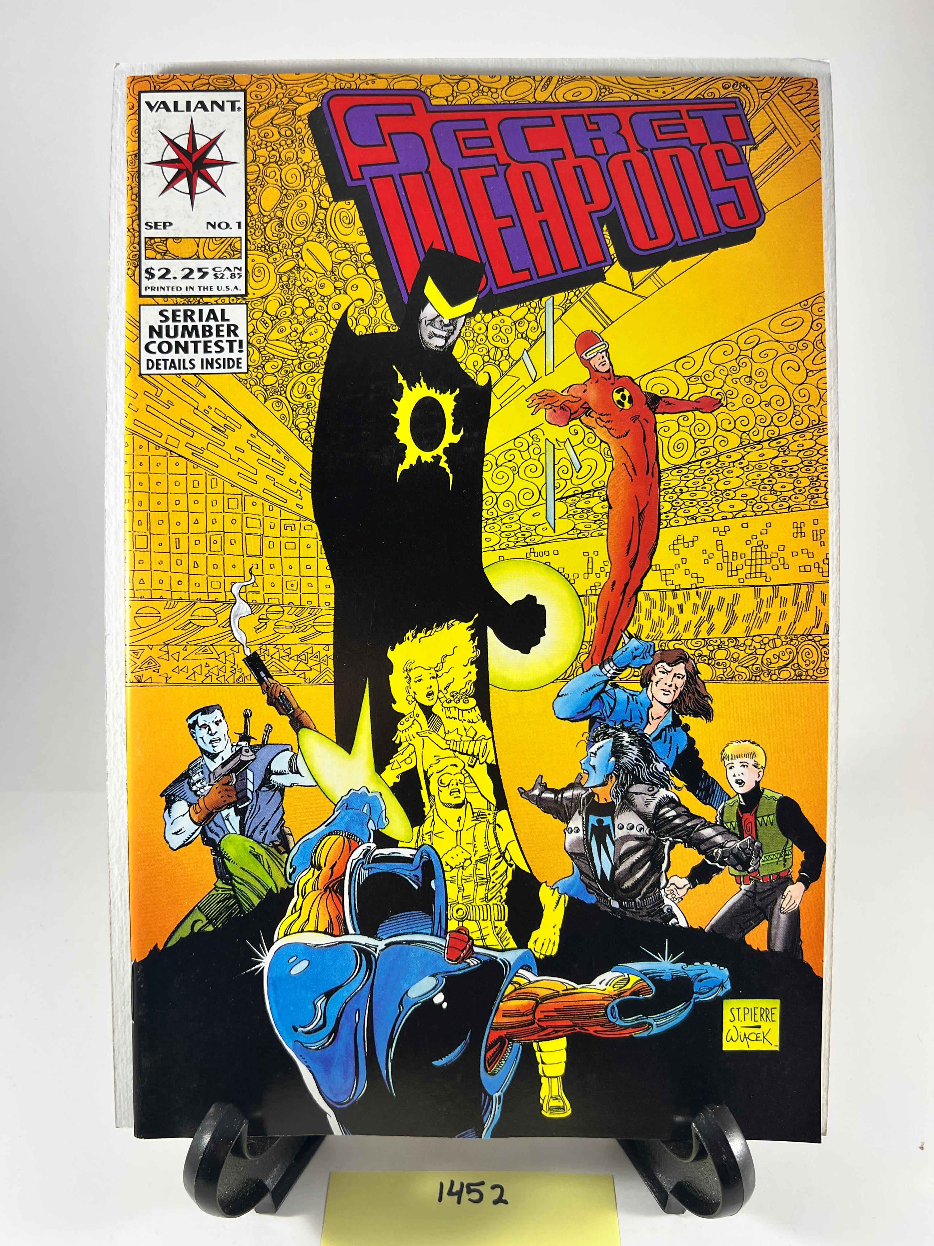 Secret Weapons Comic Book Issue #1  Valiant Comics