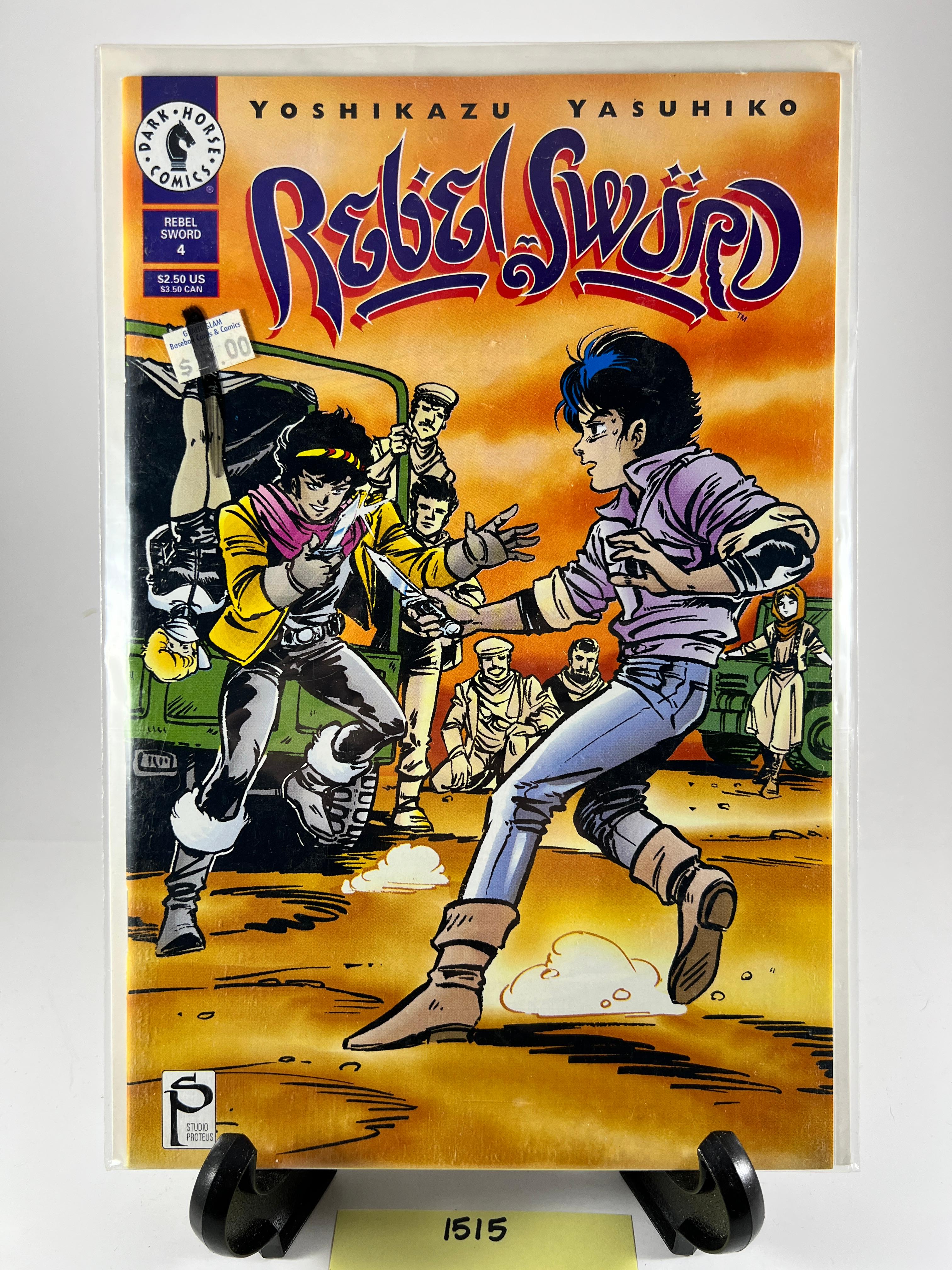 Rebel Sword Issue #4  Dark Horse Comics Yoshikazu Yasuhiko