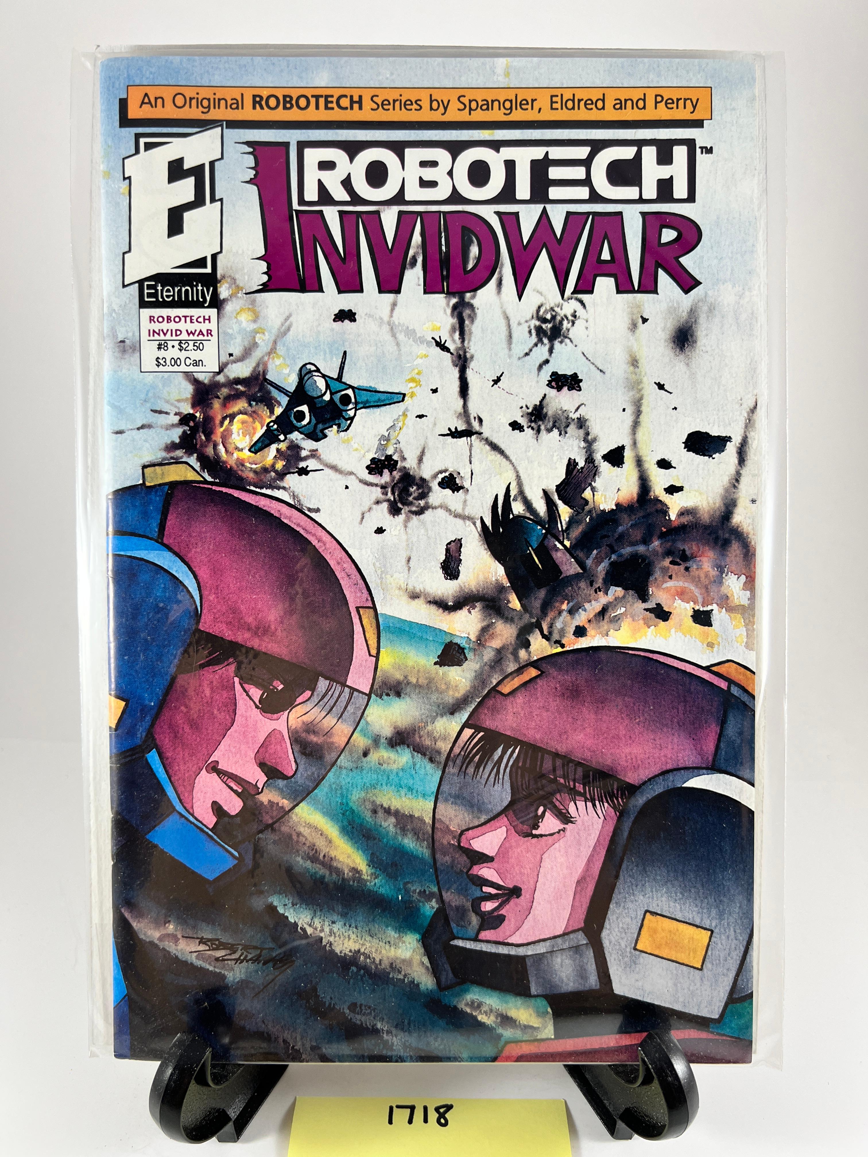 Robotech Invid War Issue #8  Eternity Comics