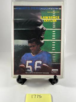 Sports Personalities Lawrence Taylor Comic  Personality Comics Illustrated Biography