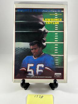 Lawrence Taylor The Illustrated Biography Magazine Sports Personalities  Personality Comics