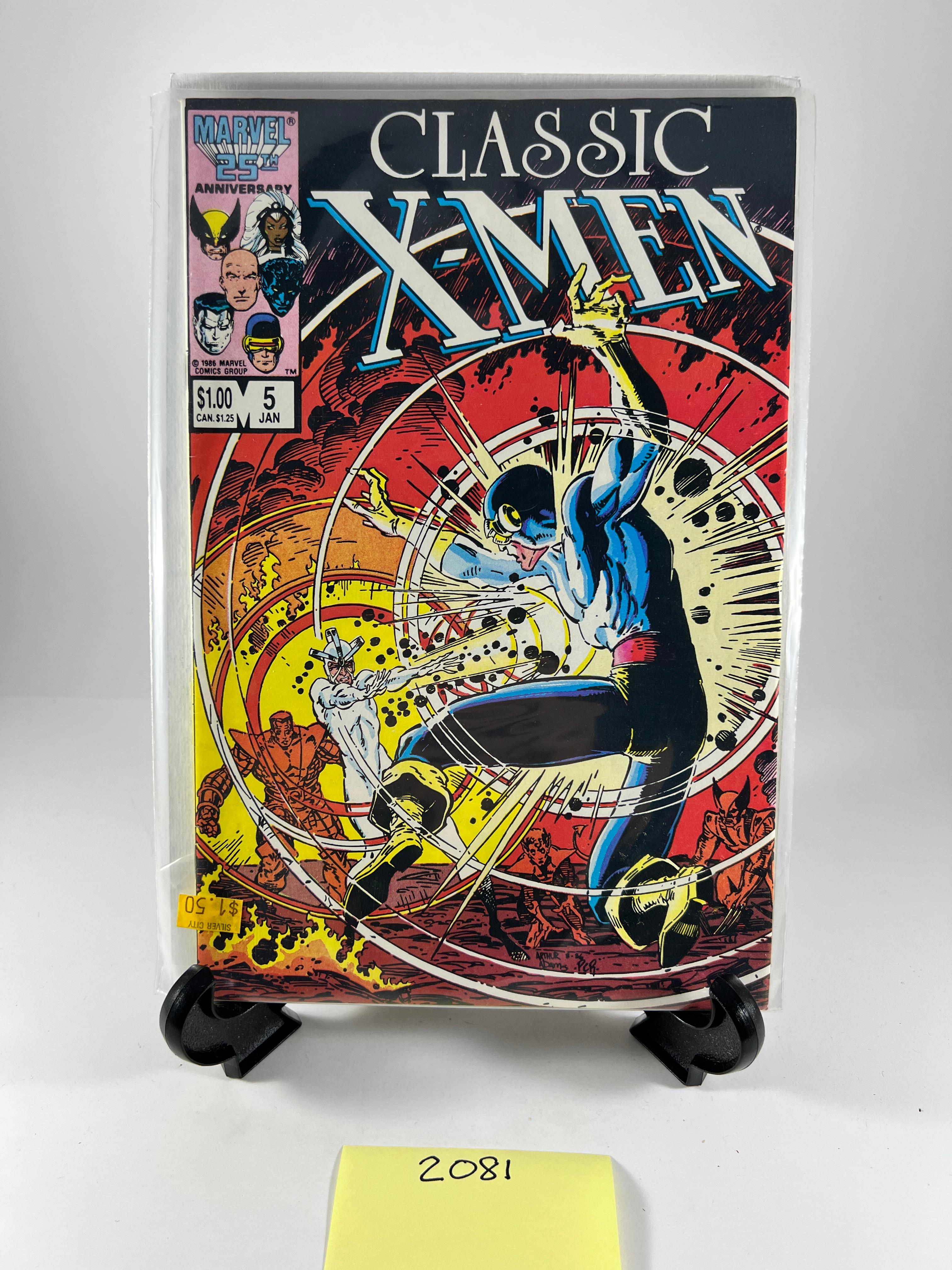 Classic X-Men Issue #5 January 1987 -   - Marvel Comics