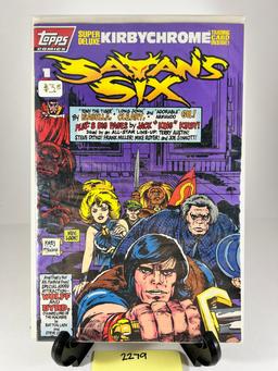 Satan's Six #1 Comic Book Super Deluxe by Topps Comics