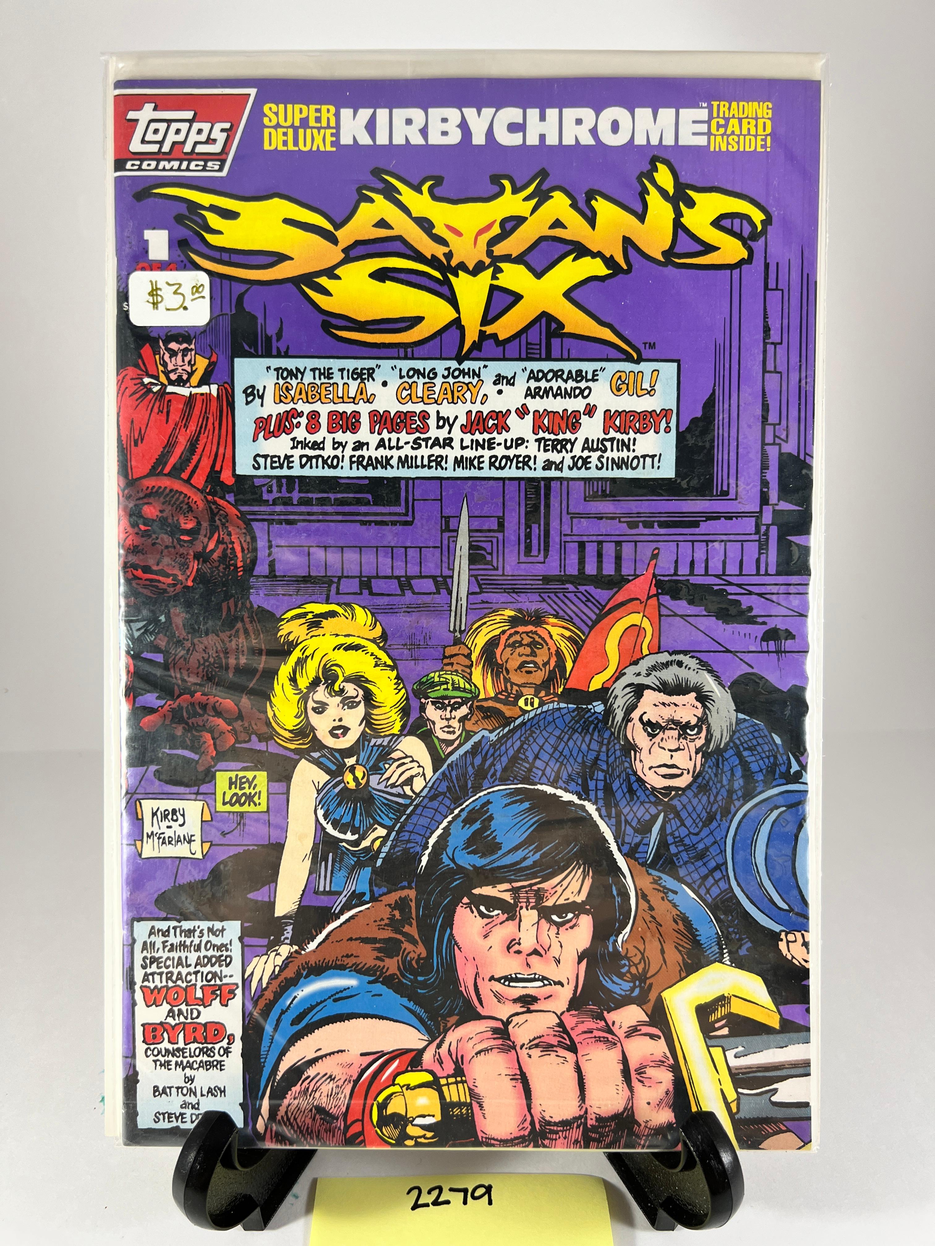 Satan's Six #1 Comic Book Super Deluxe by Topps Comics