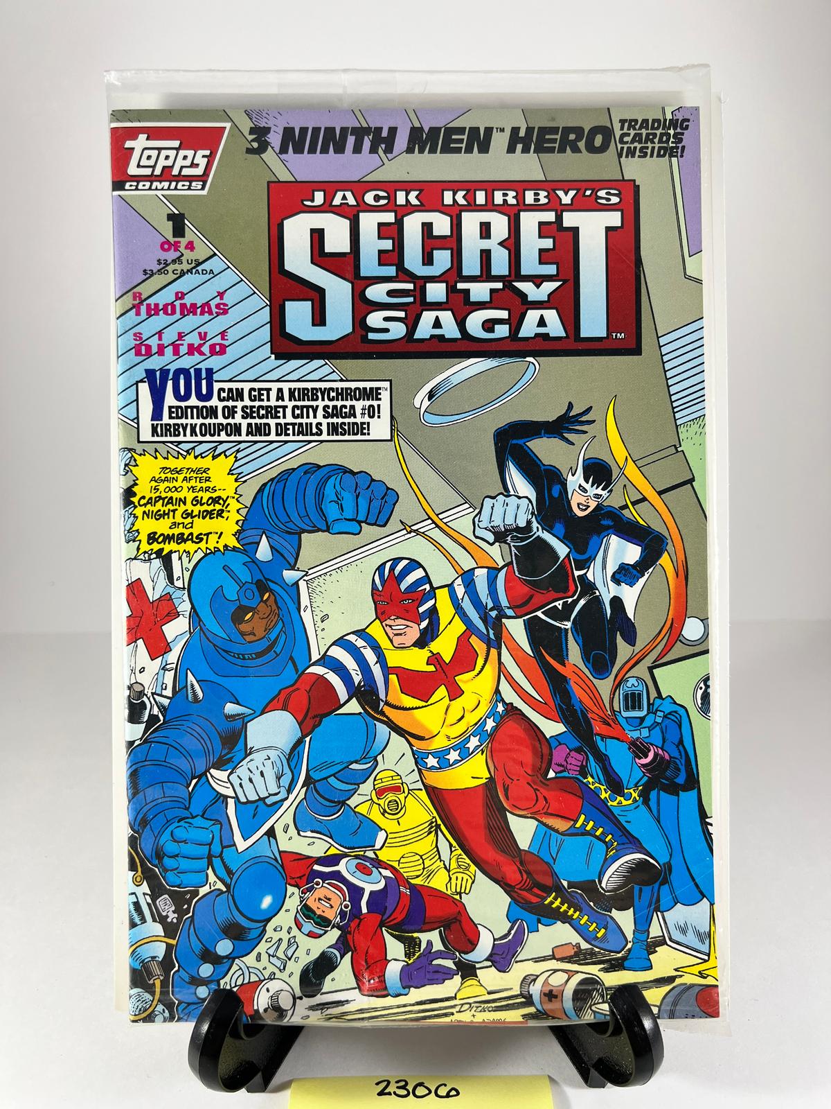 Jack Kirby's Secret City Saga #3 (4 of 4) -  - Topps Comics - Thomas & Ditko